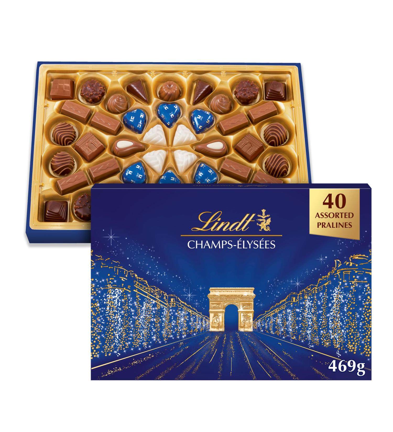 Lindt Champs- lys es Chocolate Gift Box 469g Perfect Chocolate Gift Chocolate Gift Box Christmas Candy Christmas Chocolate - Buy Online on SooperMarket.com