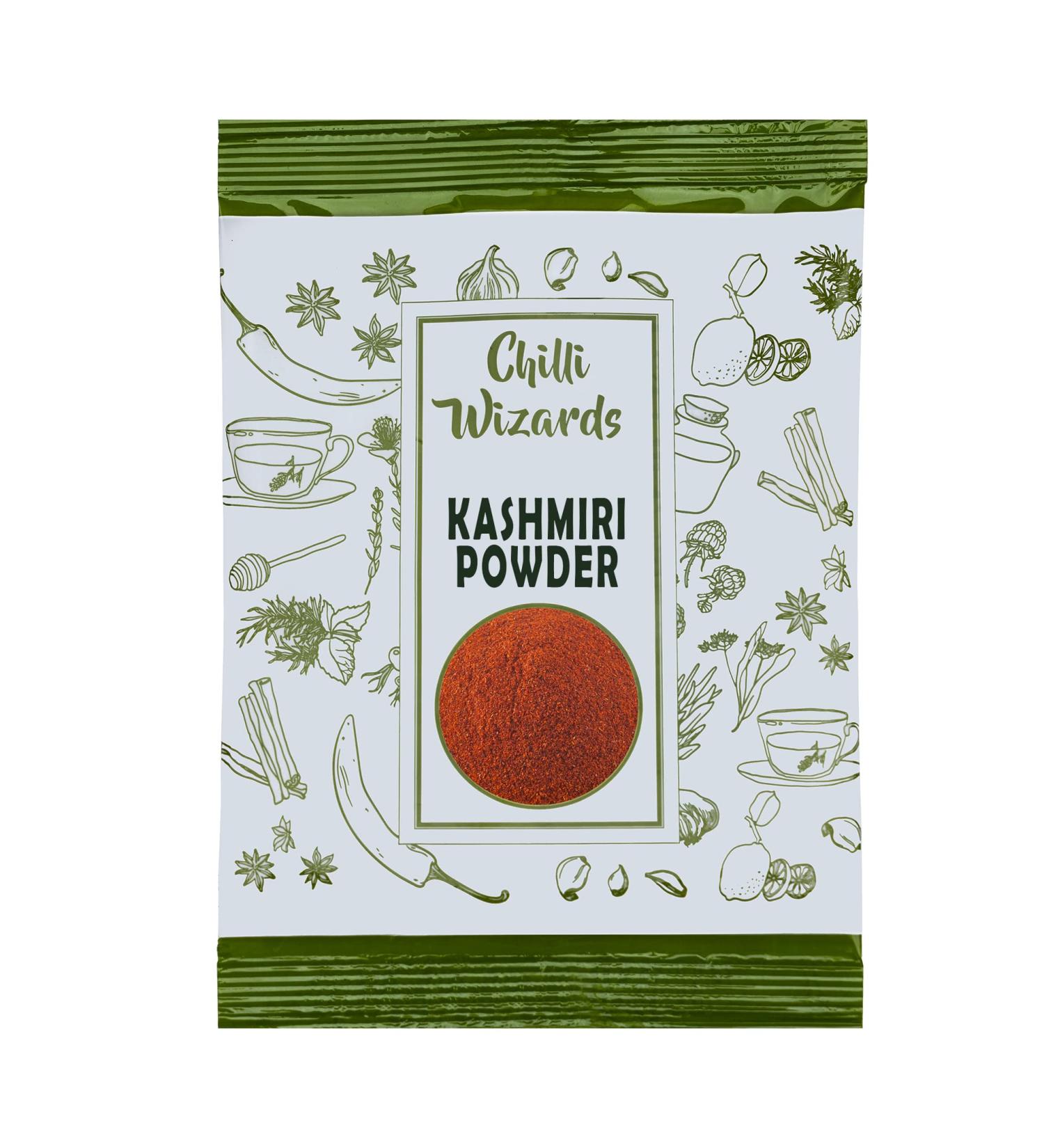 So Scrummy Dried Kashmiri Mirch Chilli Powder 100g Chilli Wizards (100g)