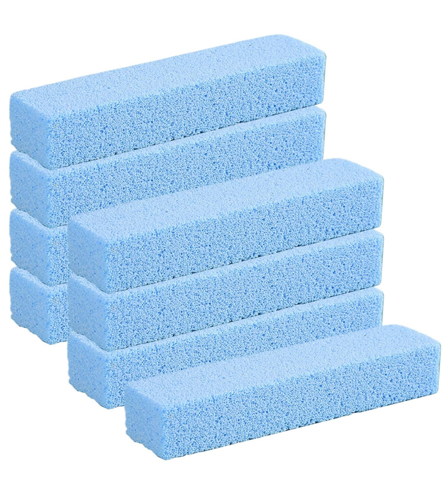 Pumice Stone Toilet Bowl Cleaner 8pcs Pumice Stone Pumice Stone for Cleaning Pumice Stone for Toilet Cleaning Bowl Stick Powerfully Cleans Hard Water Rings - Buy Online on SooperMarket.com