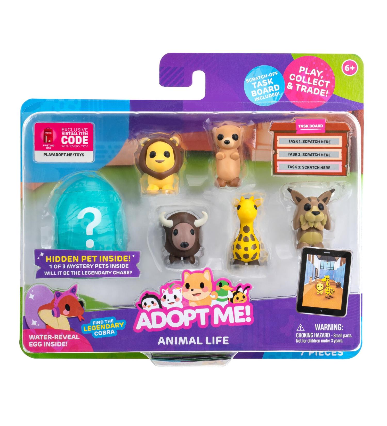 Shop Adopt Me! Animal Life Pack Mystery Animal for International Shipping | Fun Collectible Video Game Accessory - Buy Online on SooperMarket.com