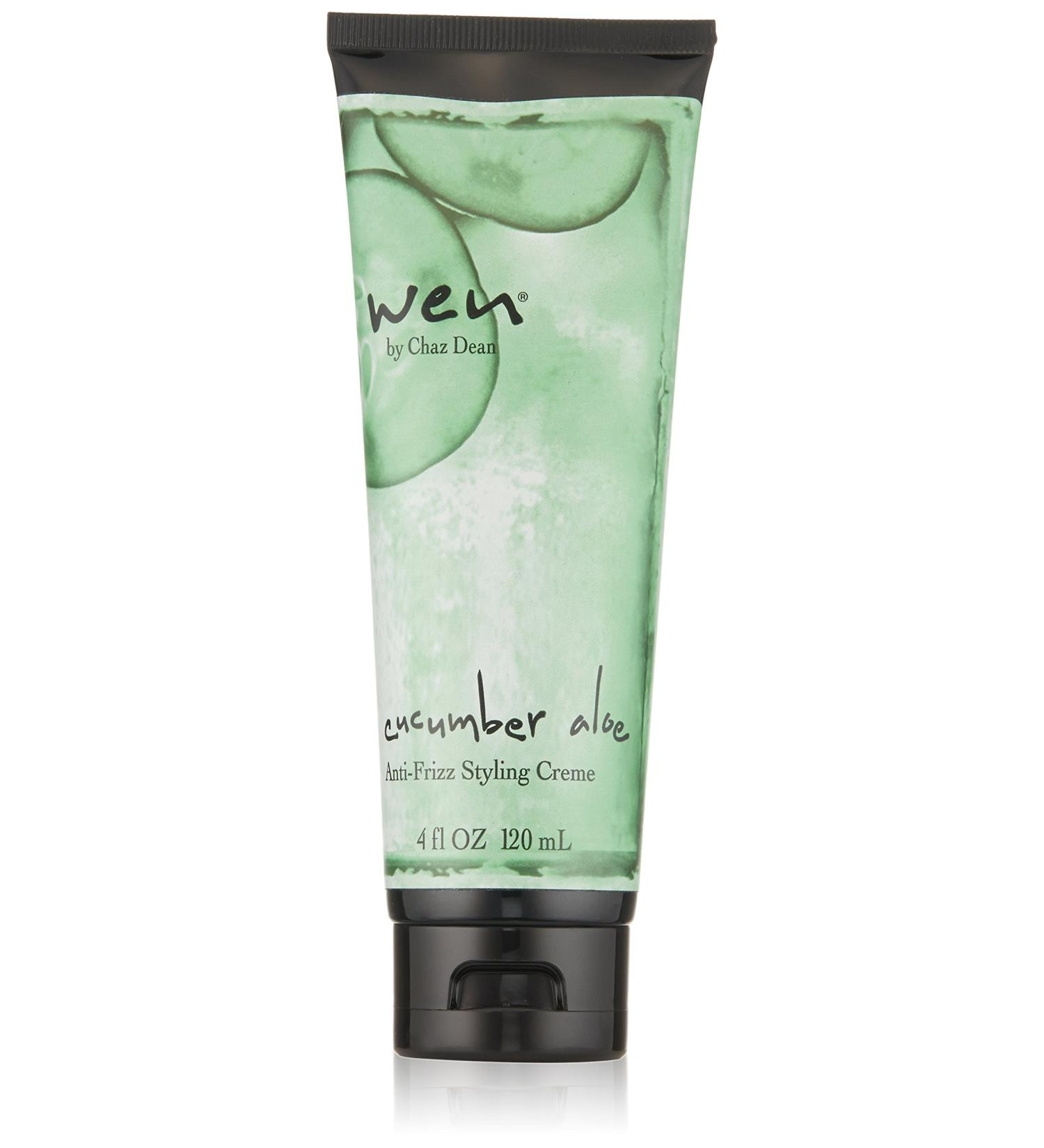 WEN by Chaz Dean Anti-Frizz Styling Creme Cucumber 4 Fl Oz
