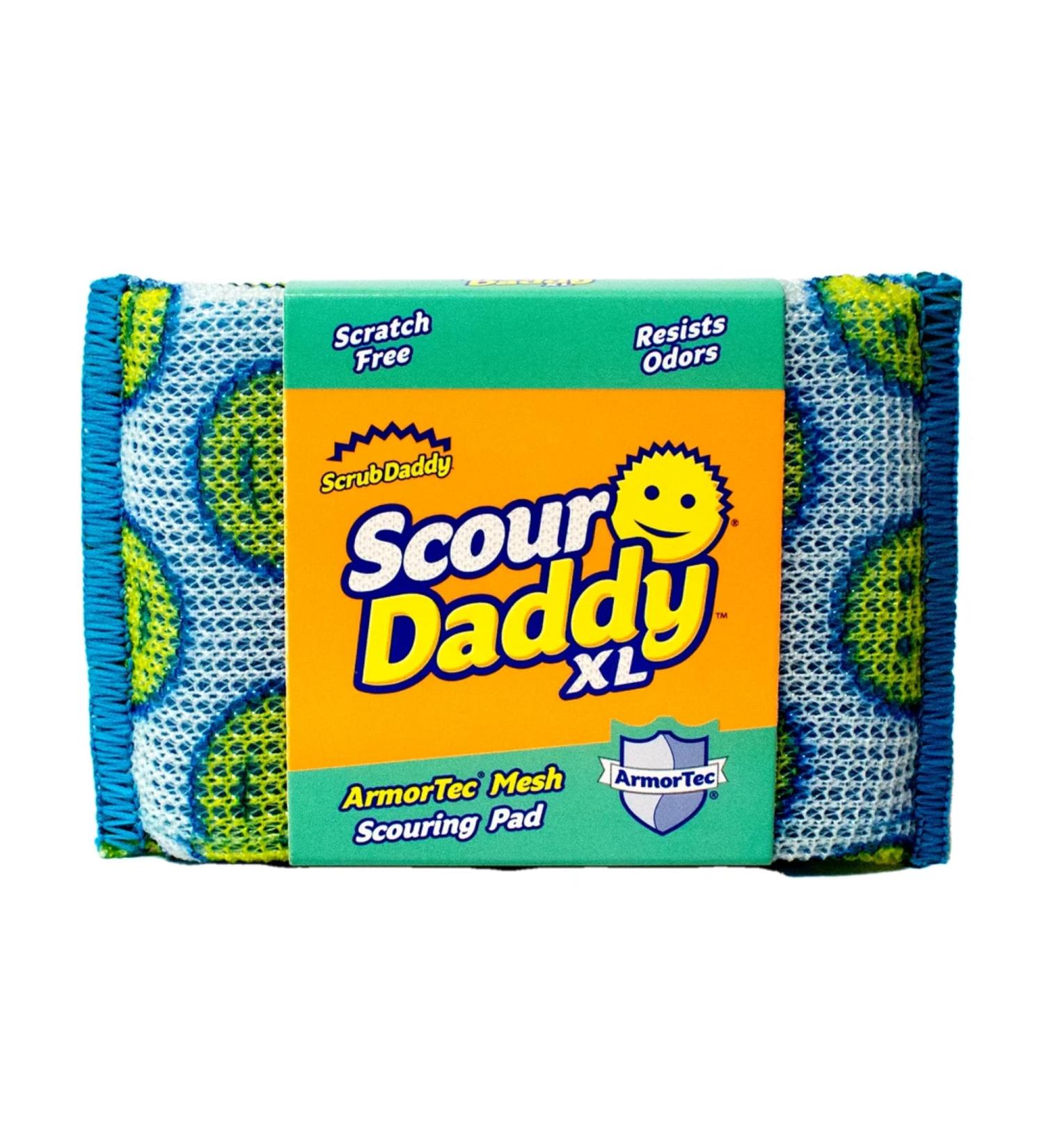 Scrub Daddy XL Scour Daddy: Non-Scratch Heavy Duty Scouring Pads - Perfect Alternative to Metal Scourers for Washing Dishes - Buy Online on SooperMarket.com