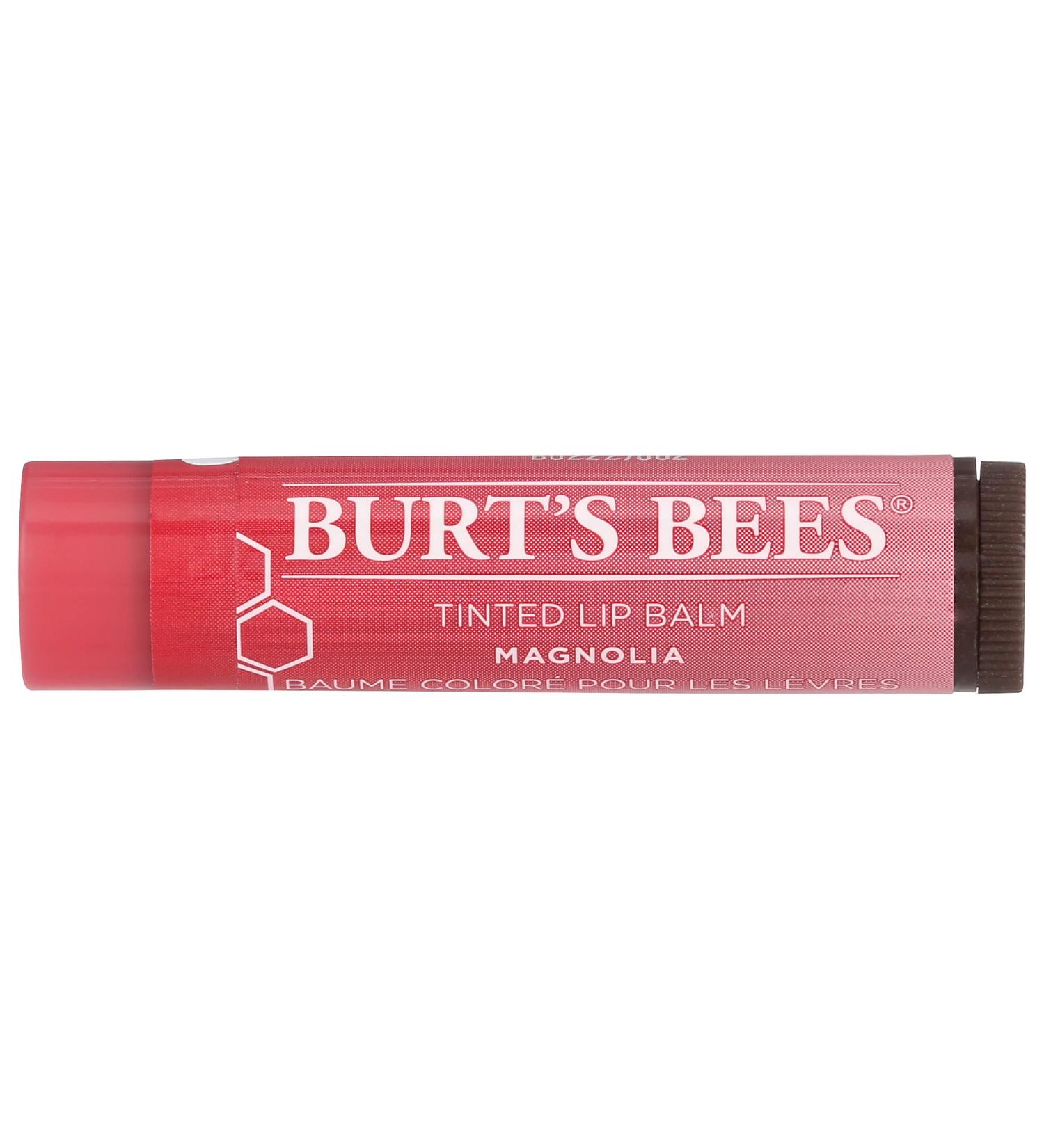 Burts Bees Tinted Lip Balm Magnolia - 0.15 OZ - Buy Online on SooperMarket.com