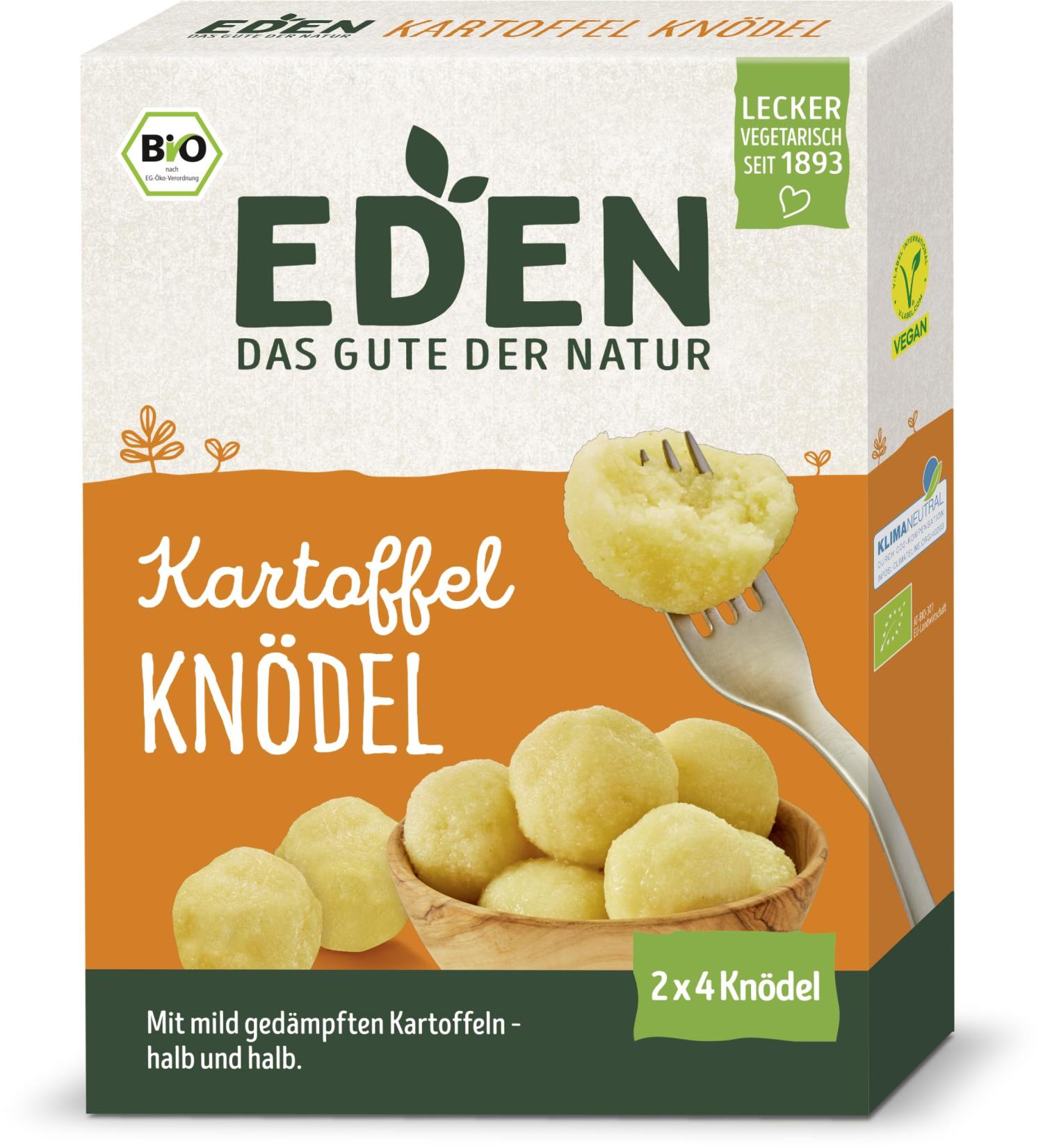 Eden organic potato dumplings (2 x 230 gr)