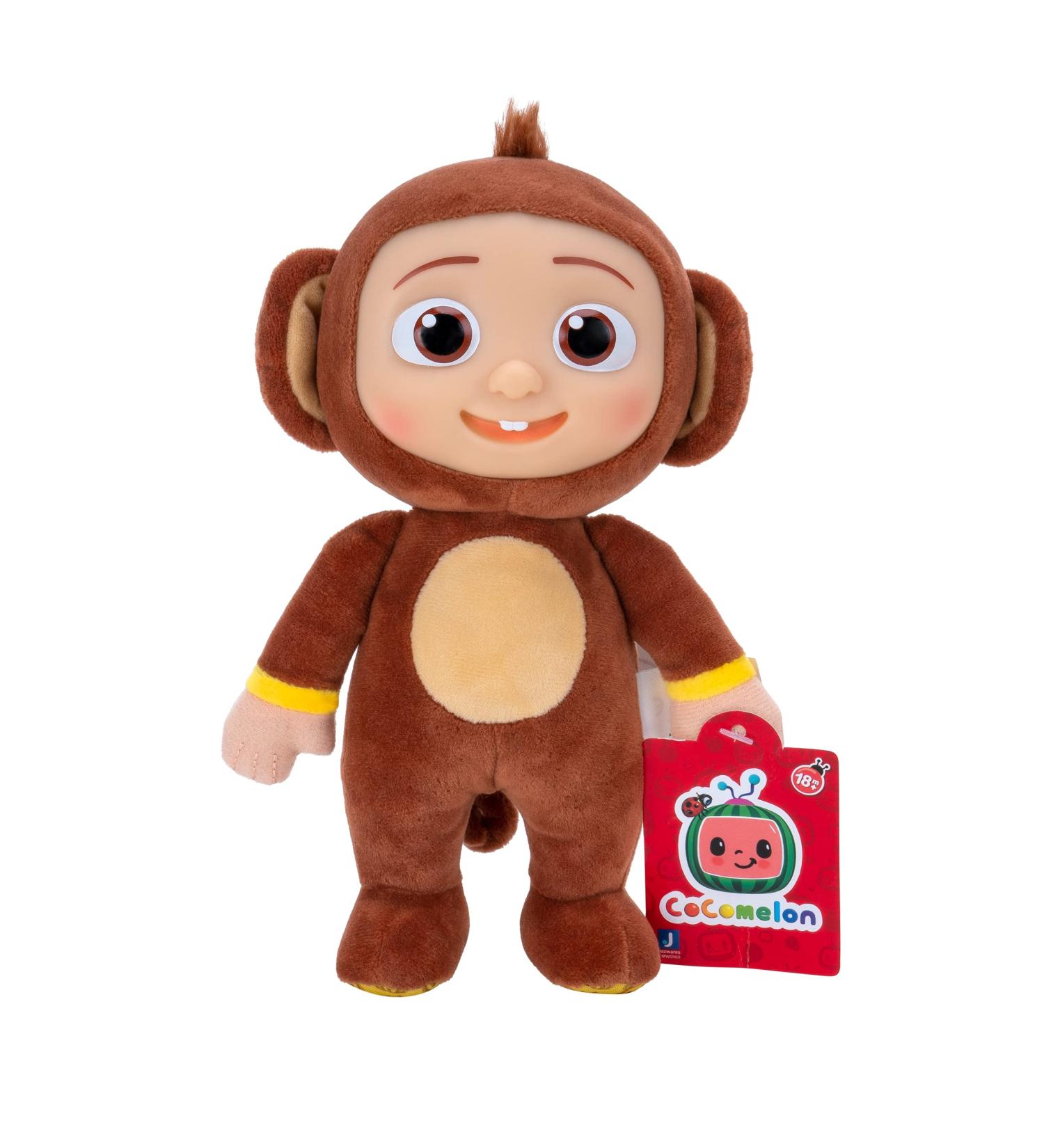CoComelon 8-Inch JJ Monkey Little Plush Toy - Inspired by Favorite Show - Preschooler's Toy - Buy Online on SooperMarket.com