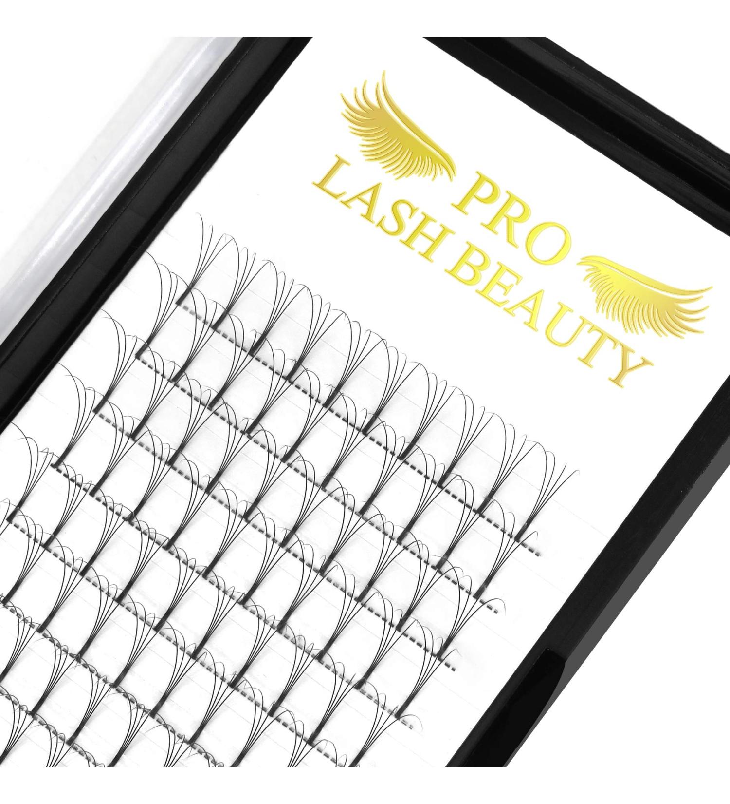 Buy Finished Eyelash Compartments - 3D 4D 5D 6D Volume Extensions | 0.07 & 0.10 Mix | Premium Quality Eyelash Extensions - Buy Online on SooperMarket.com