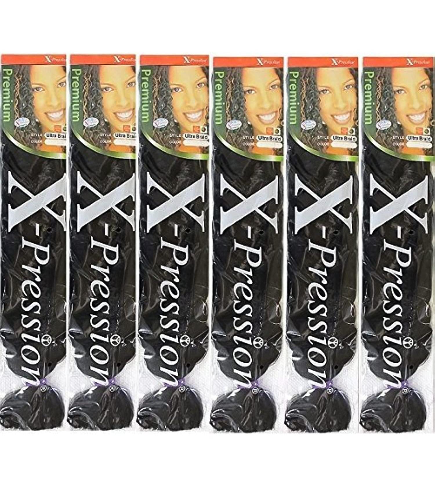 X-pression Premium Original Sensationnel (Pack of 6 30) 30 Pack of 6 - Buy Online on SooperMarket.com