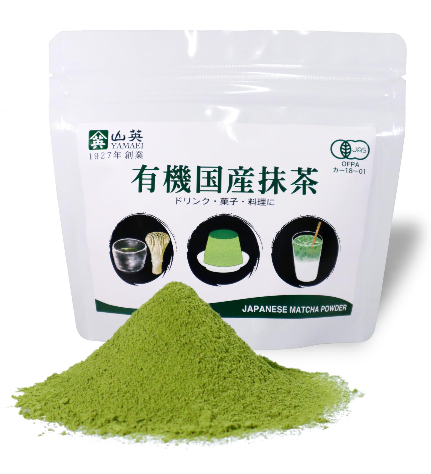 Matcha Powder Japanese Green Tea 80g Premium Grade Use for Latte Cooking YAMAEI - Buy Online on SooperMarket.com