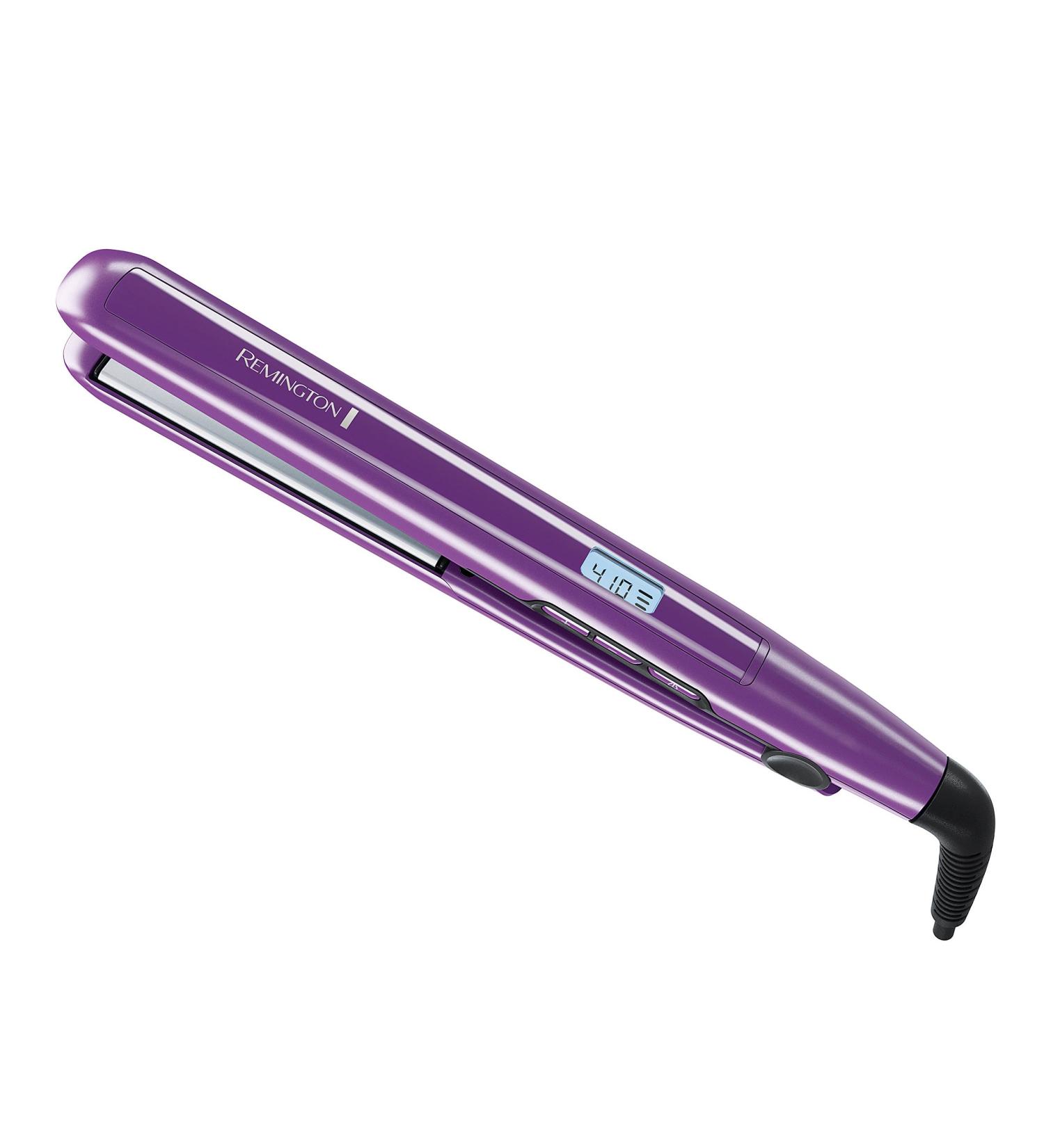 Remington 1 Flat Iron with Anti-Static Technology and Digital Controls Purple S5500