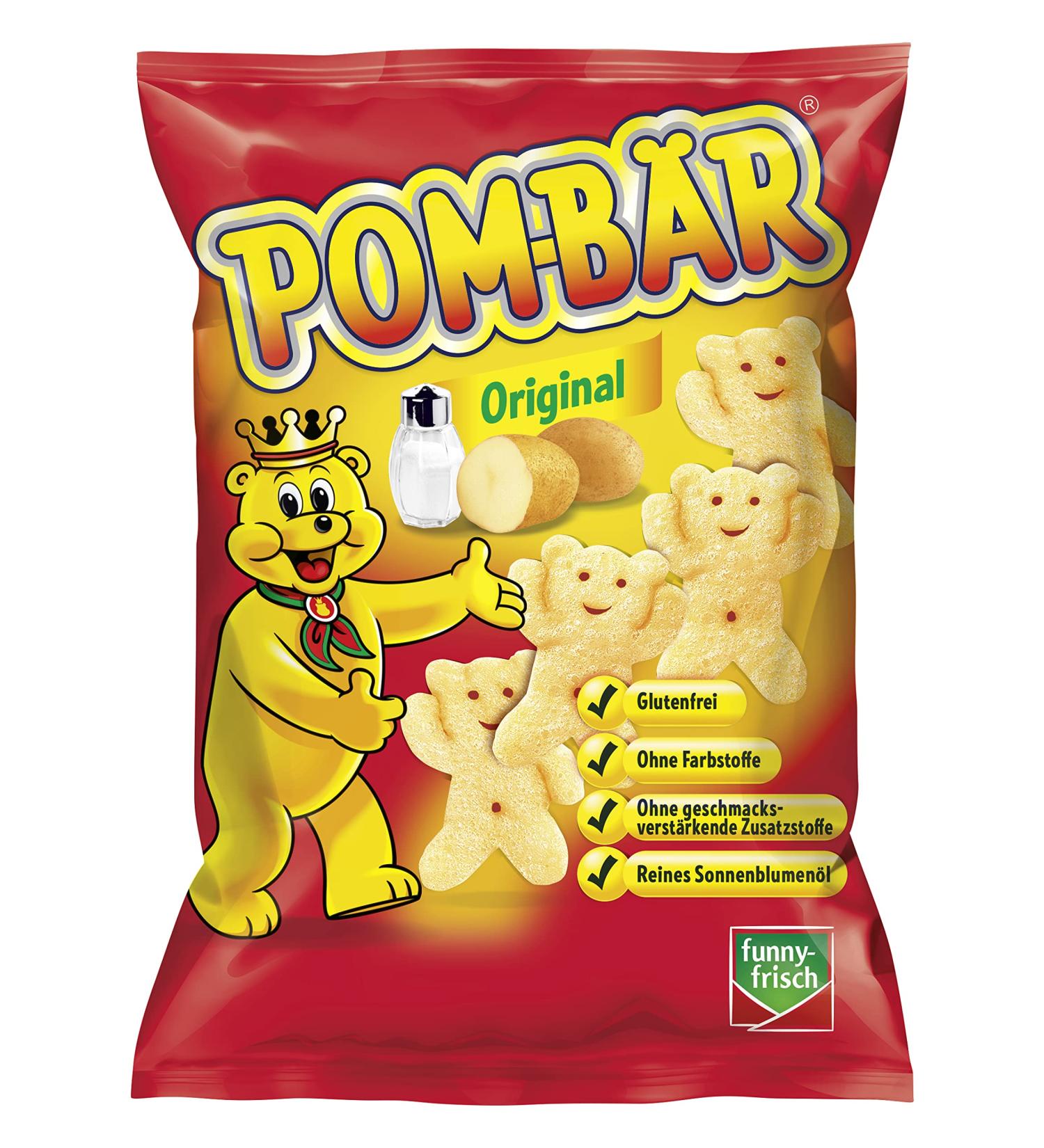 POM-B R Original Snacks - Pack of 12 (30g Each) | Delicious & Crispy Treats for International Shipping - Buy Online on SooperMarket.com
