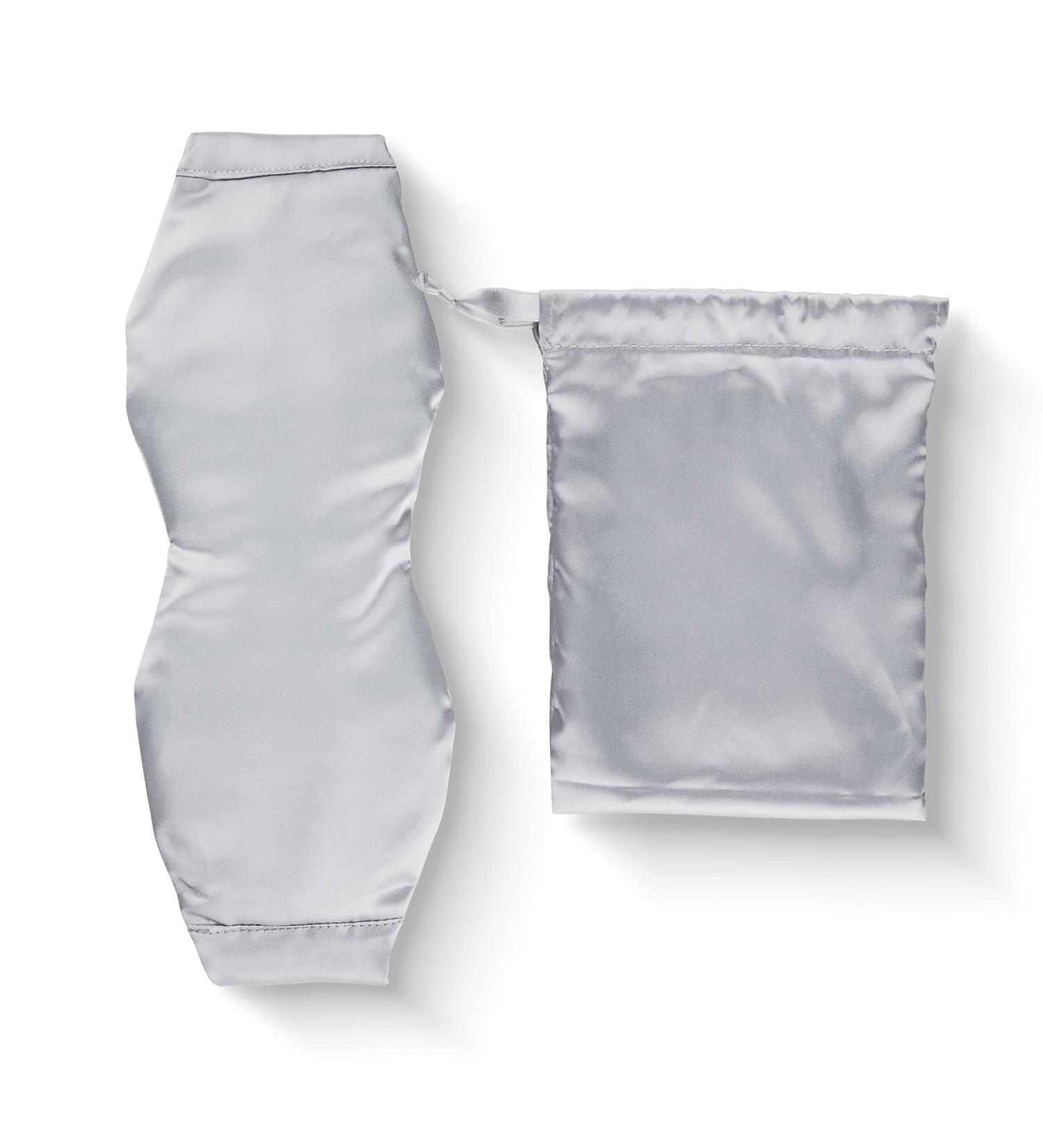 Conair Lavender-Scented Weighted Eye Mask for Sleep | Satin Eye Mask with Storage Pouch - Buy Online on SooperMarket.com