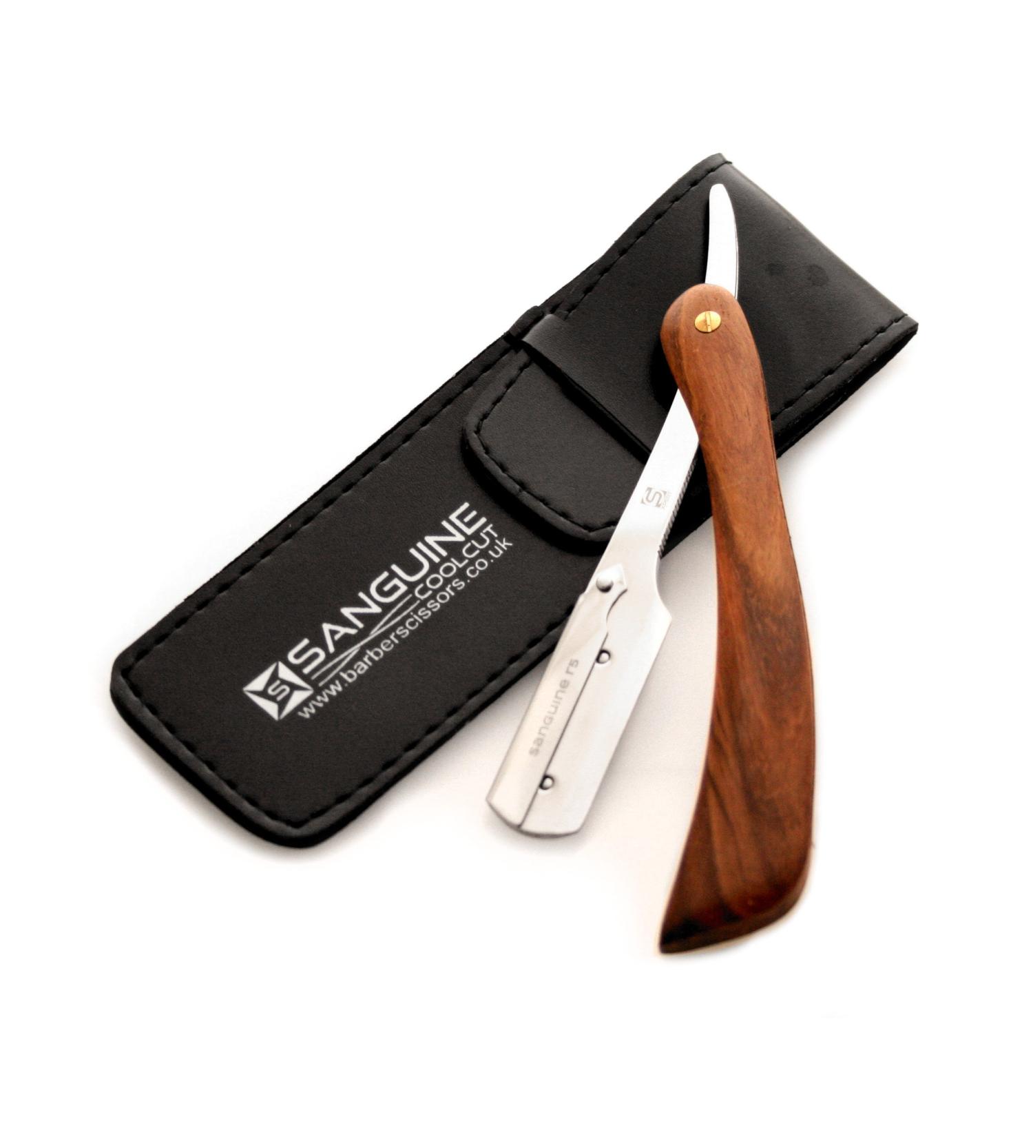 Pure Wood Straight Razor | Premium Beard & Mustache Razor | Eco-Friendly Grooming Essentials - Buy Online on SooperMarket.com