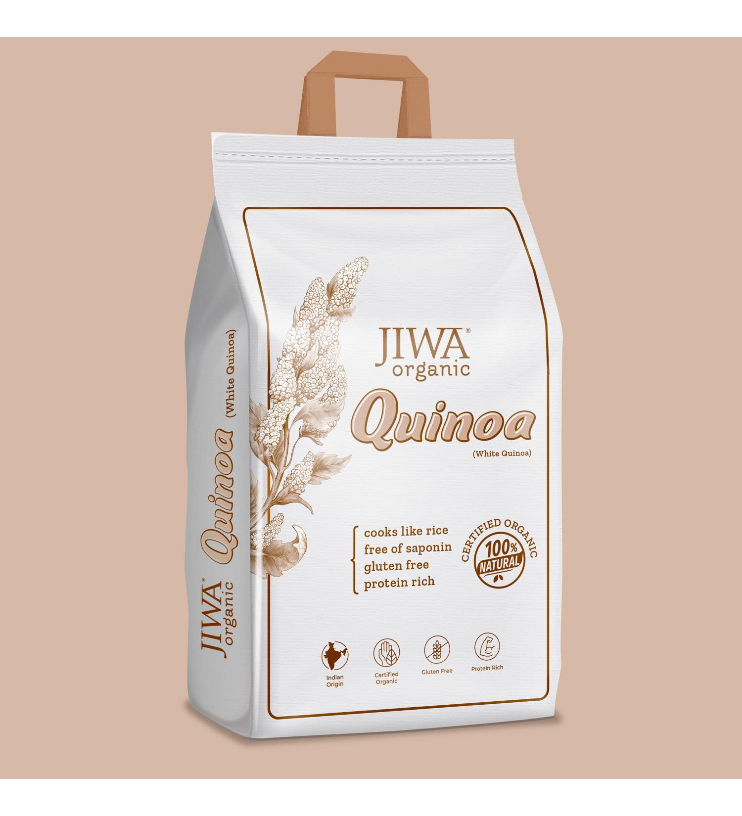 Jiwa Organic Quinoa - Buy Premium Quality Quinoa Online | [Brand Name] - Buy Online on SooperMarket.com