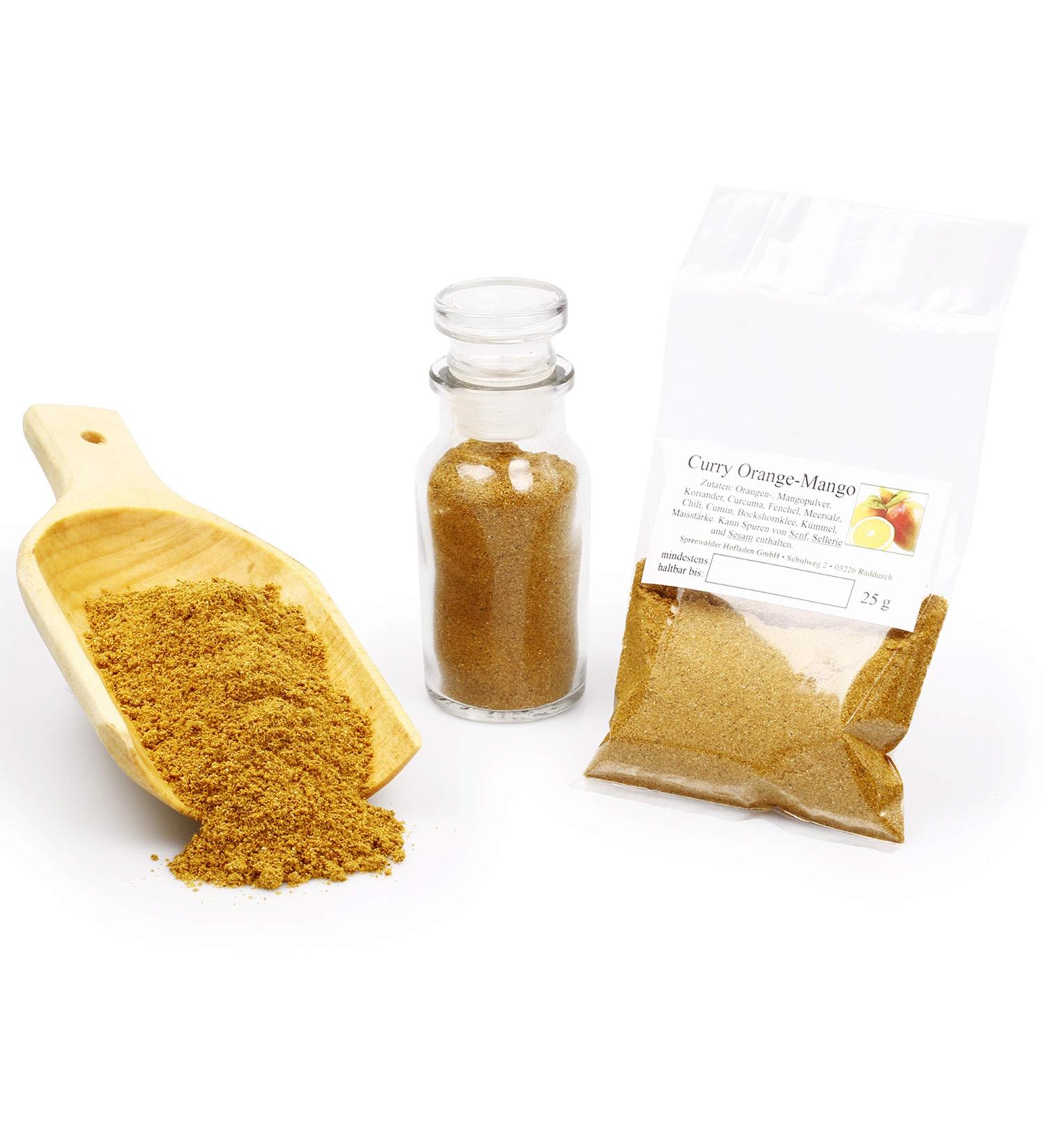 Curry Orange Mango Spice Mix 25g | Vegan Curry Powder & Asian Spices - Perfect for Flavorful Dishes - Buy Online on SooperMarket.com