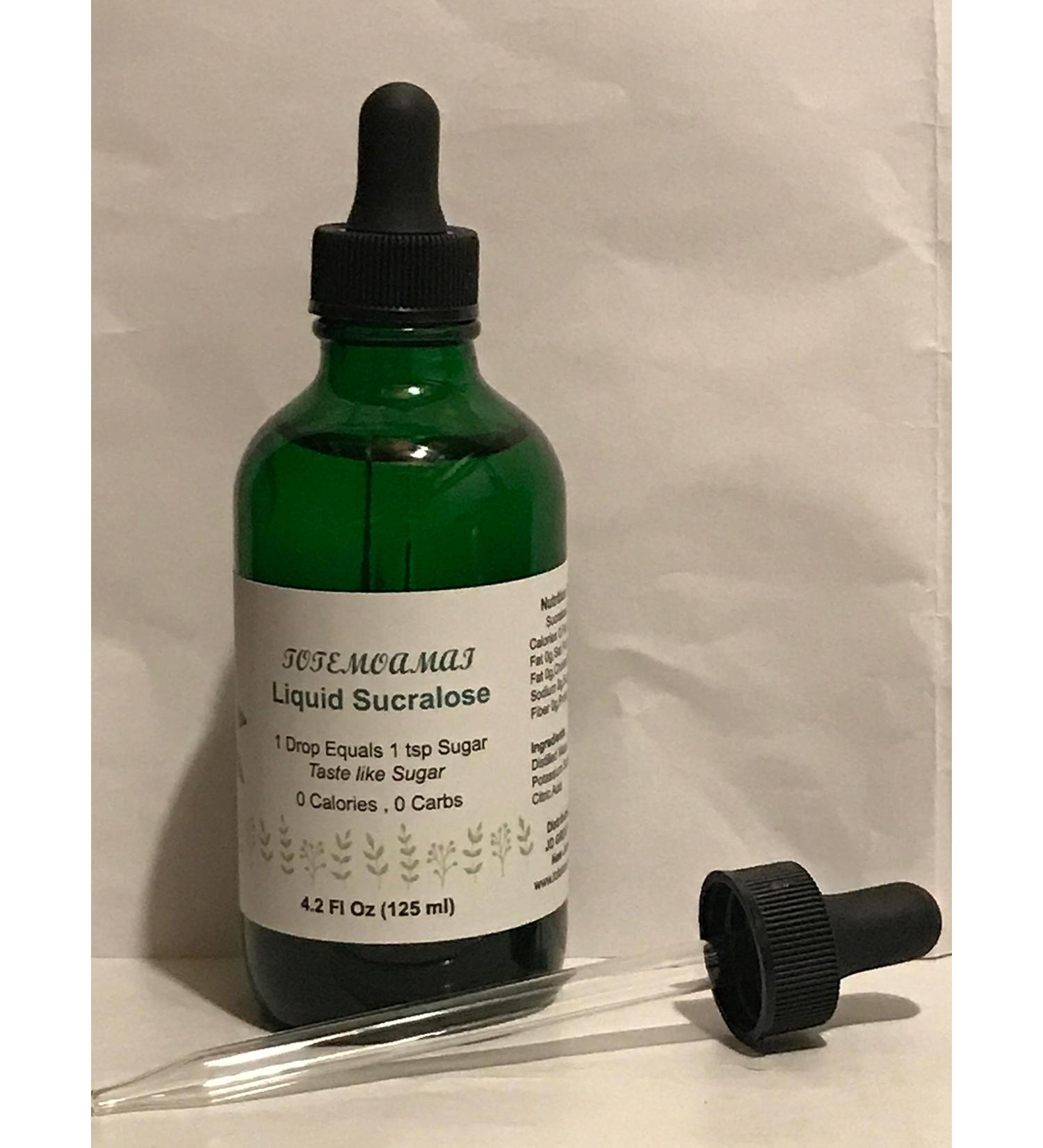TOTEMOAMAI Liquid Sucralose 4.2 oz: Premium Sweetener for Diabetics and Low-Carb Diets - Buy Online on SooperMarket.com