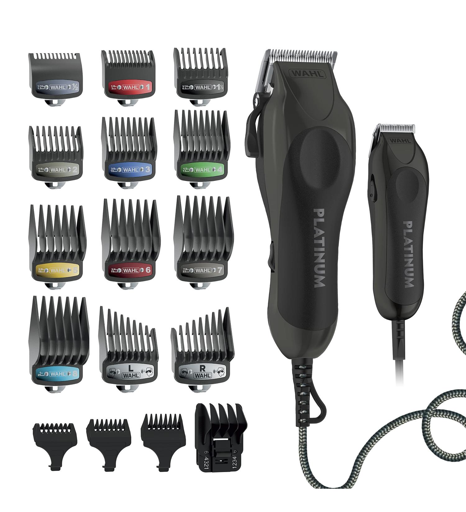 Wahl Clipper Pro Series Platinum Haircutting Combo Kit with Premium Shears - Buy Online on SooperMarket.com