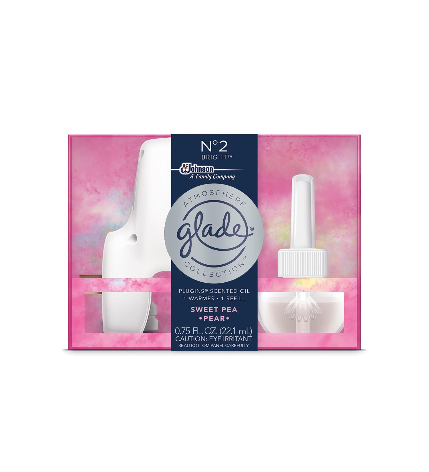Glade Atmosphere Collection PlugIns Scented Oil Air Freshener Starter Kit No 2 Bright 0.75 fl oz. - Buy Online on SooperMarket.com
