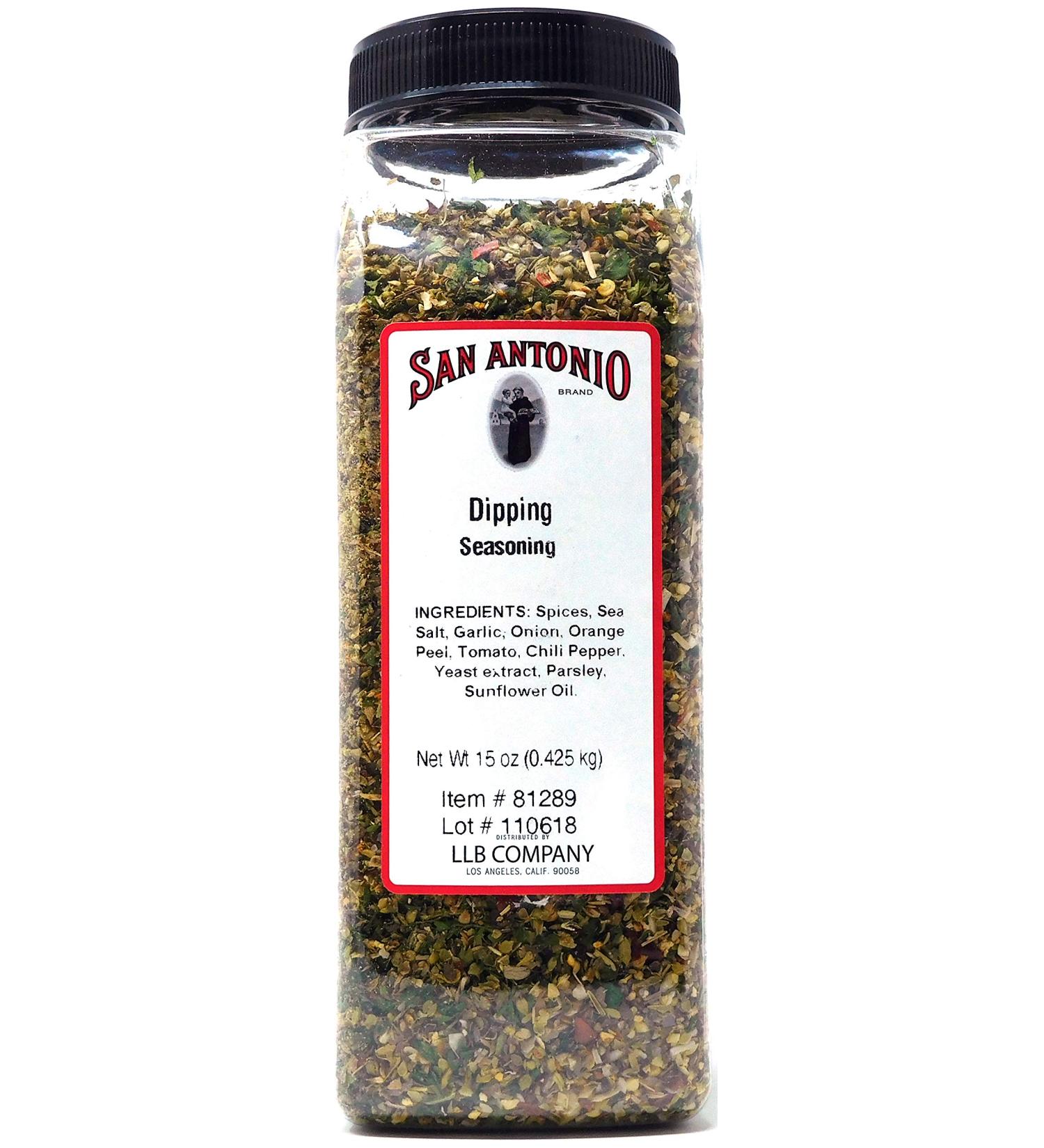 15-Ounce Olive Oil Spices, Restaurant Bread Dipping Herbs Seasoning Blend, Original Recipe (Bulk Size)