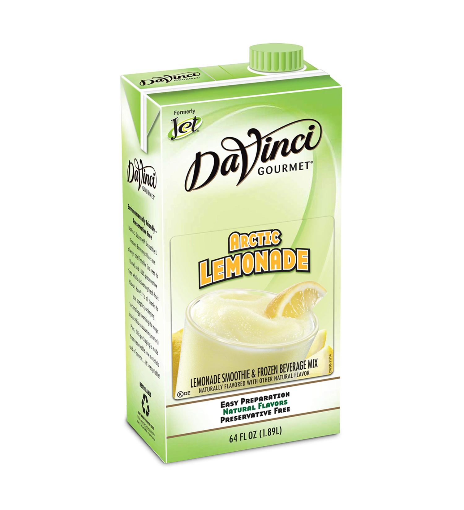 DaVinci Gourmet Arctic Lemonade Smoothie, 64.0 Ounce , 64 Fl Ounce Arctic Lemonade 64 Fl Oz (Pack of 1)