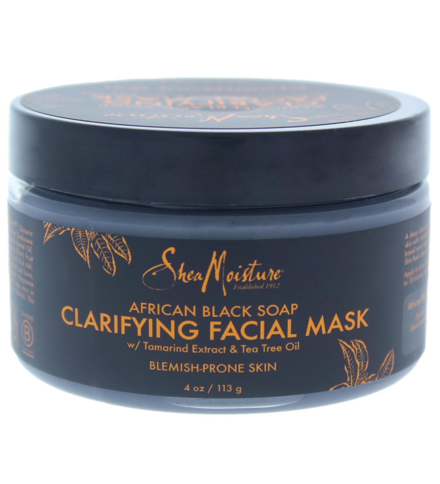 SheaMoisture African Black Soap Problem Skin Facial Mask, 4oz - Pack of 1 - Buy Online on SooperMarket.com