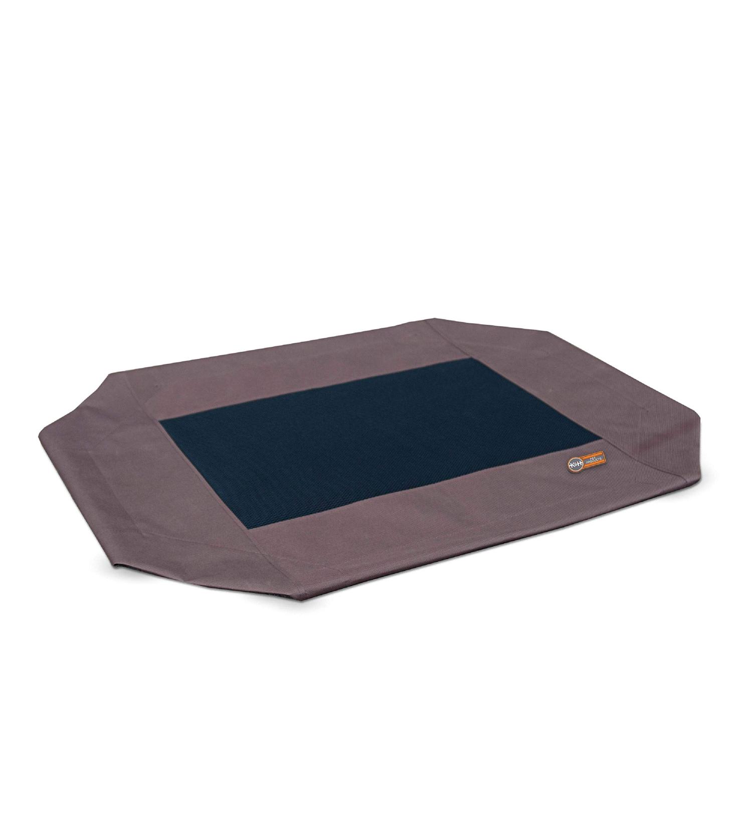 K&H Pet Products Original Pet Cot Replacement Cover - Chocolate/Black Mesh Large 30 x 42 Inches - Buy Online on SooperMarket.com