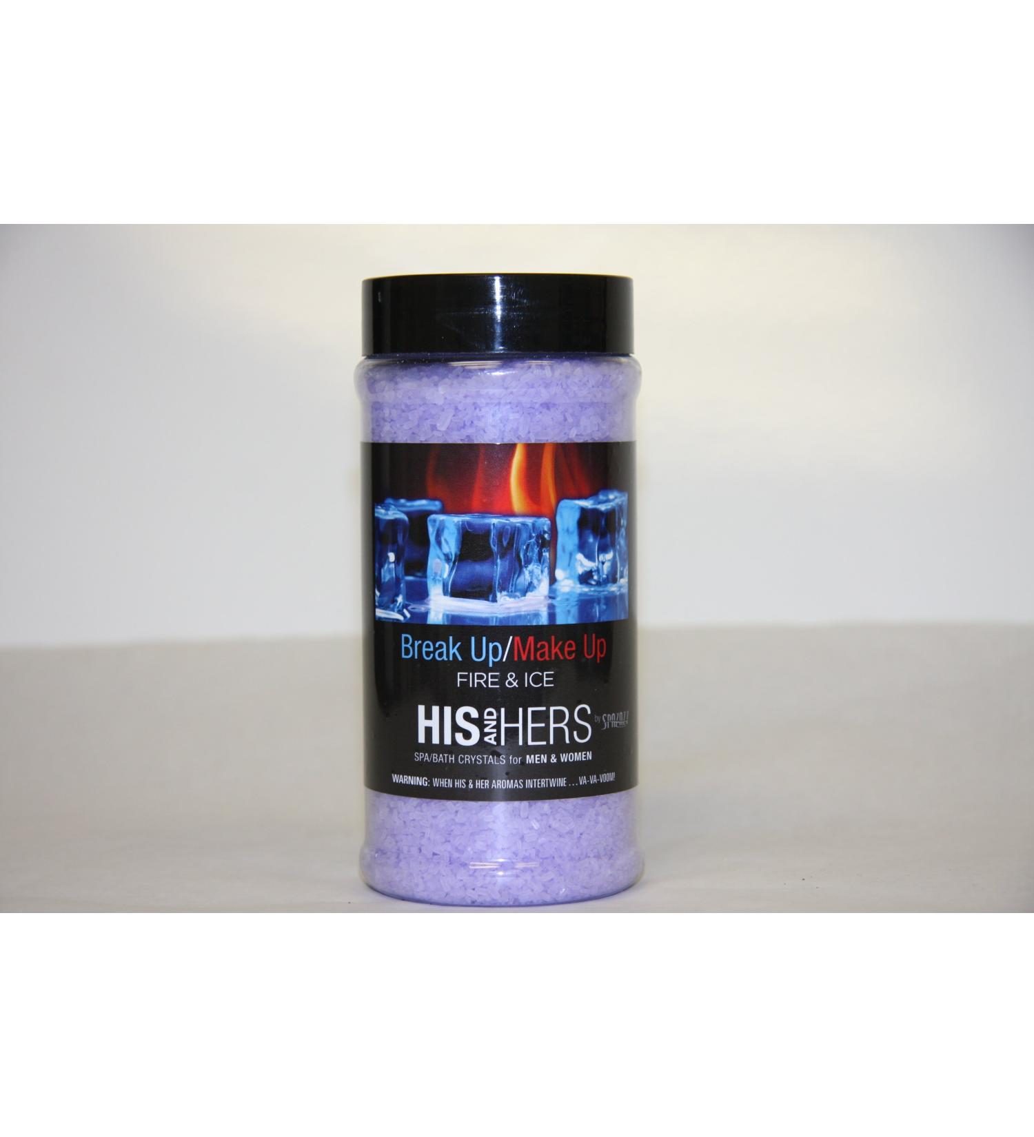 Spazazz SPZ-903 Container for him and her with crystals 500 ml