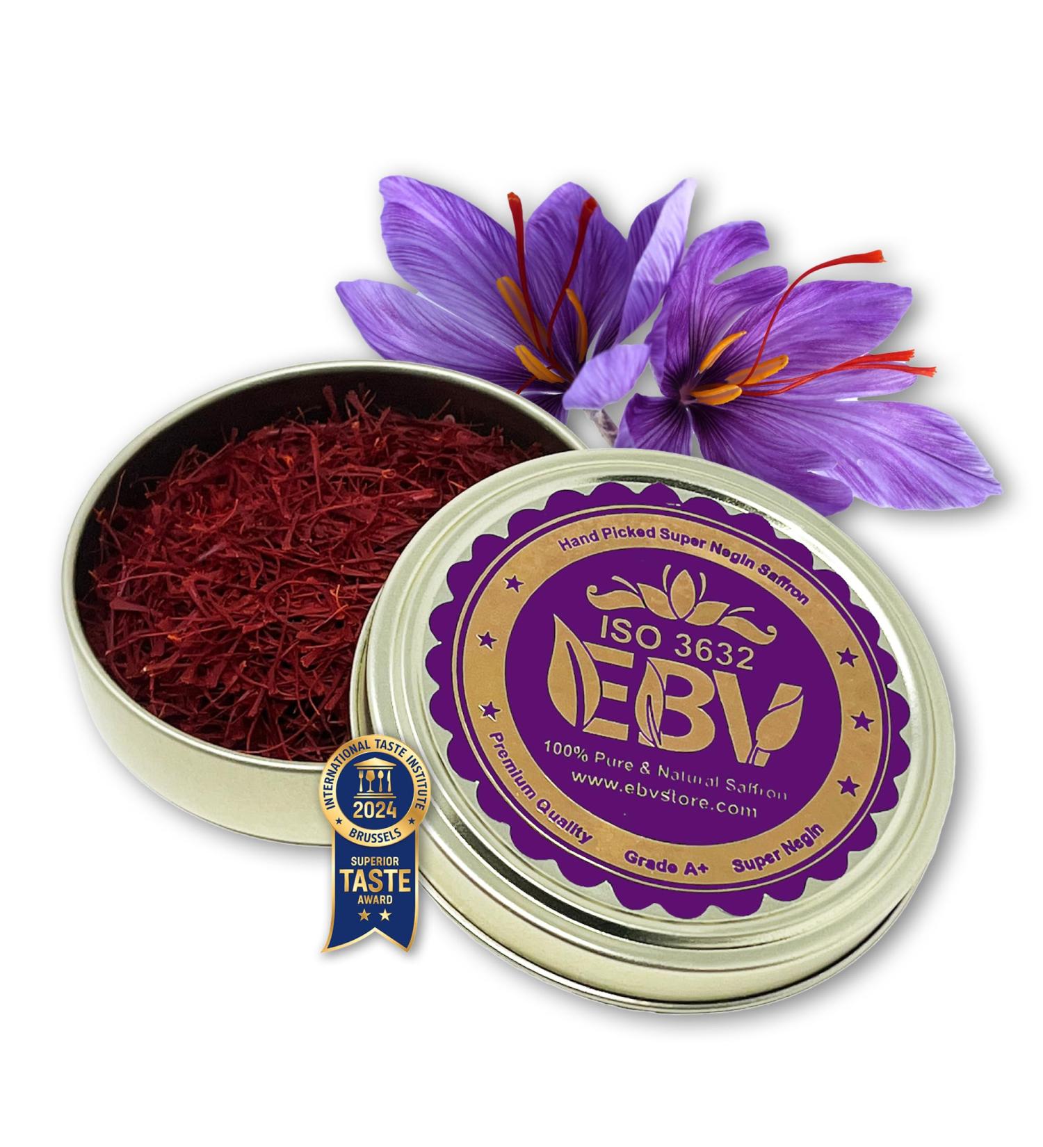 5Gr Award-Winning Certified Grade A+ Saffron Threads- 100% Pure & Natural All Red Golden Spice for Tea Paella Tahchin Golden Milk- Top Grade Superior Saffron 5 Gr | 0.17 OZ - Buy Online on SooperMarket.com