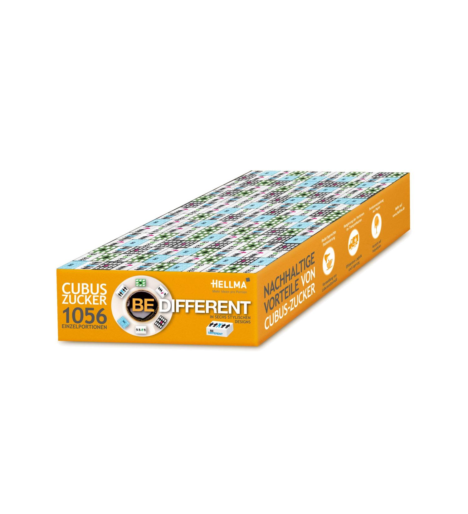 CUBUS Sugar Be Different 1 056 Individually Wrapped 2.5g Packets | International Shipping Available - Buy Online on SooperMarket.com
