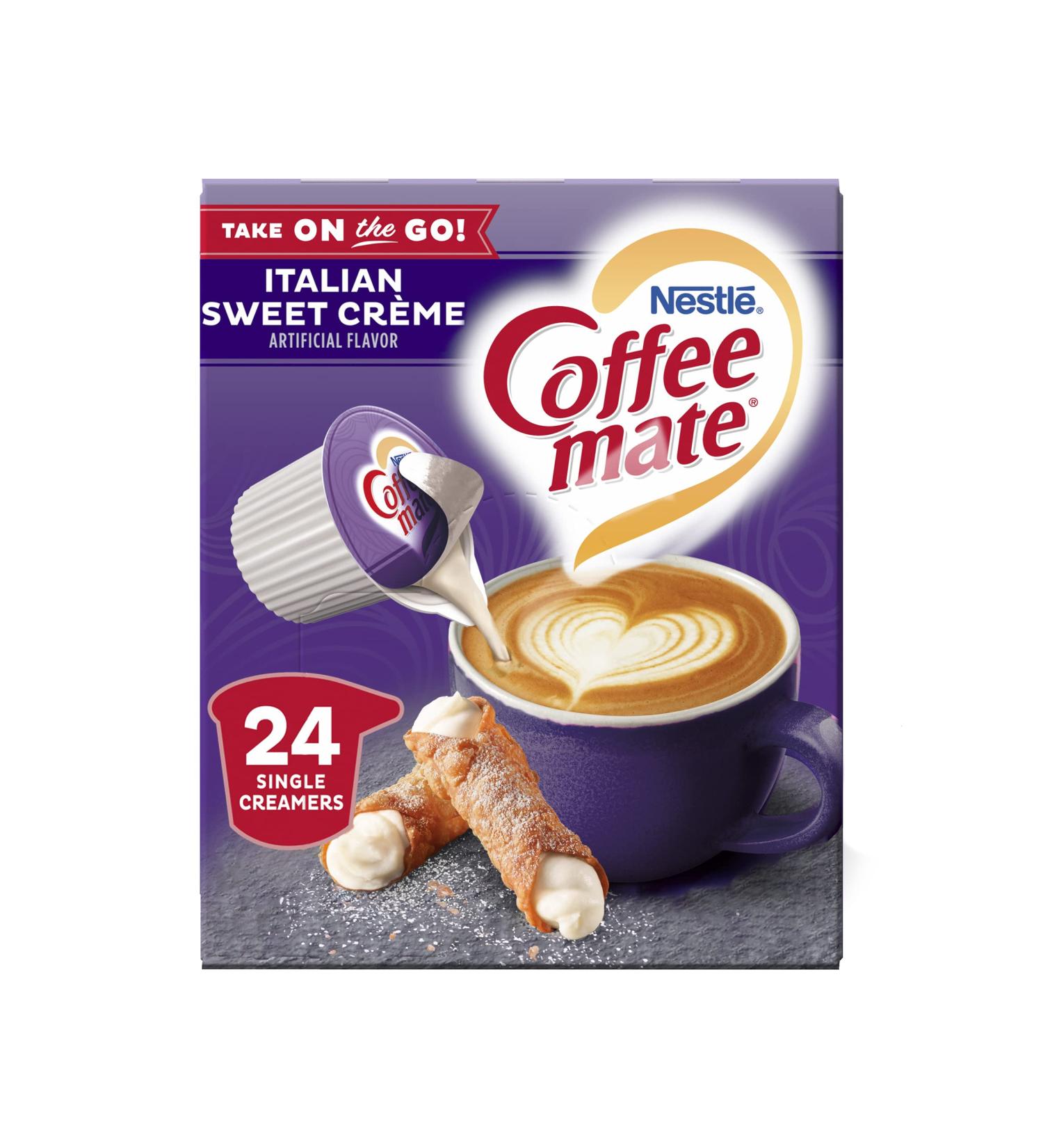 COFFEE MATE Italian Sweet Creme 4-Pack (96 0.375floz Tubs) - Buy Now! - Buy Online on SooperMarket.com