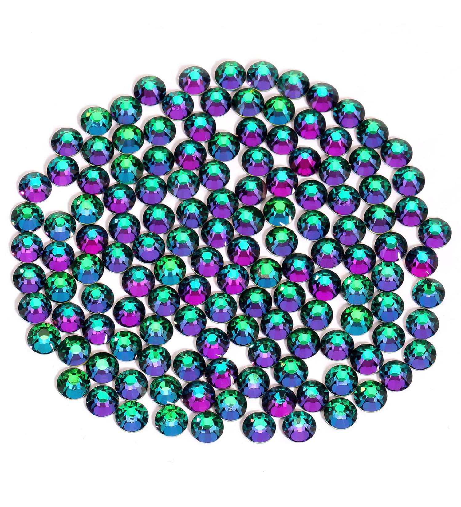YHMQ 576PCS Green Volcano Rhinestones & Nail Crystals - SS30 Nail Art Design - Buy Online on SooperMarket.com