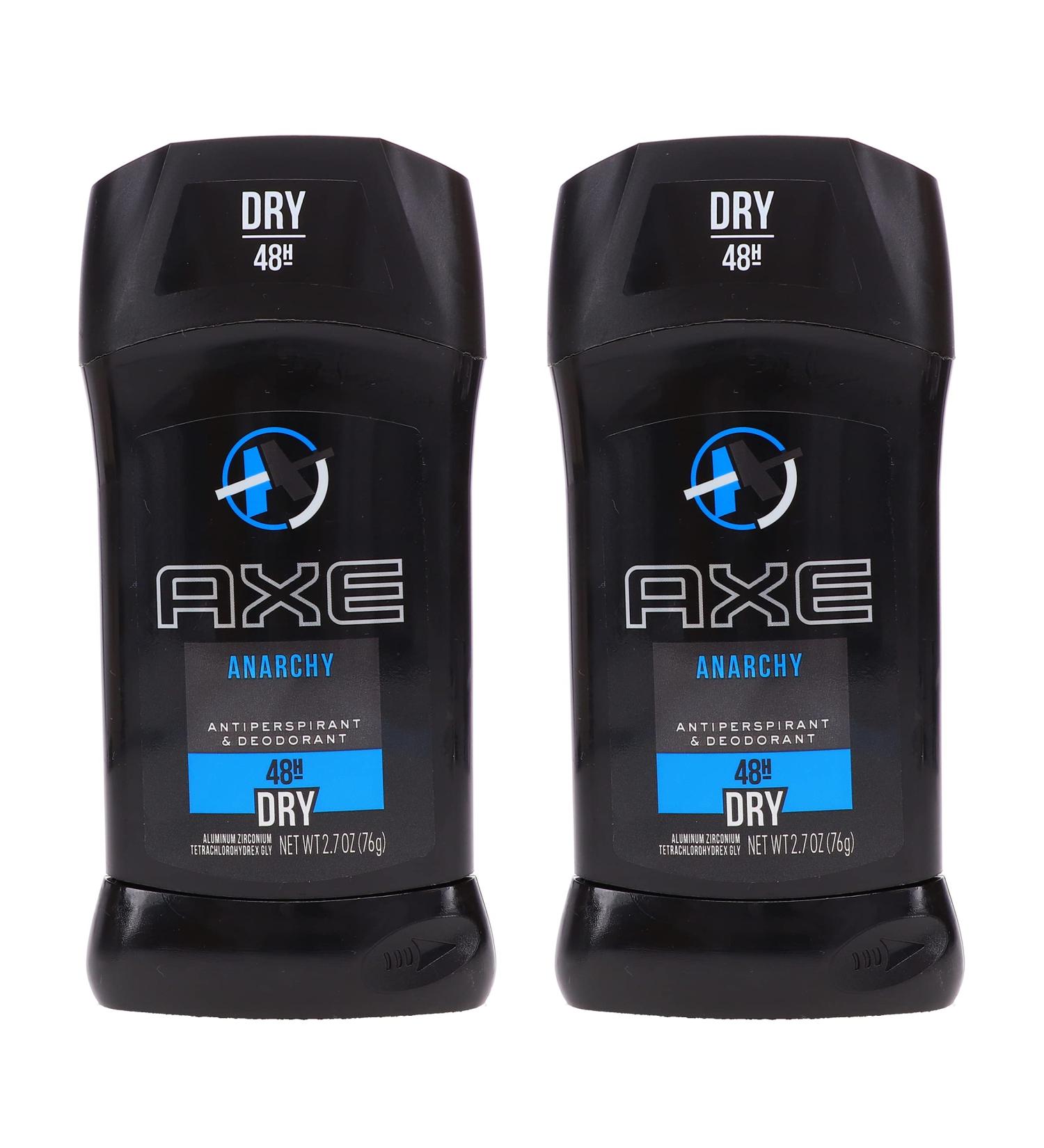 AXE Anarchy Sandalwood Deodorant 2.7oz - Pack of 2 | AntiPerspirant Invisible Solid - Buy Online on SooperMarket.com