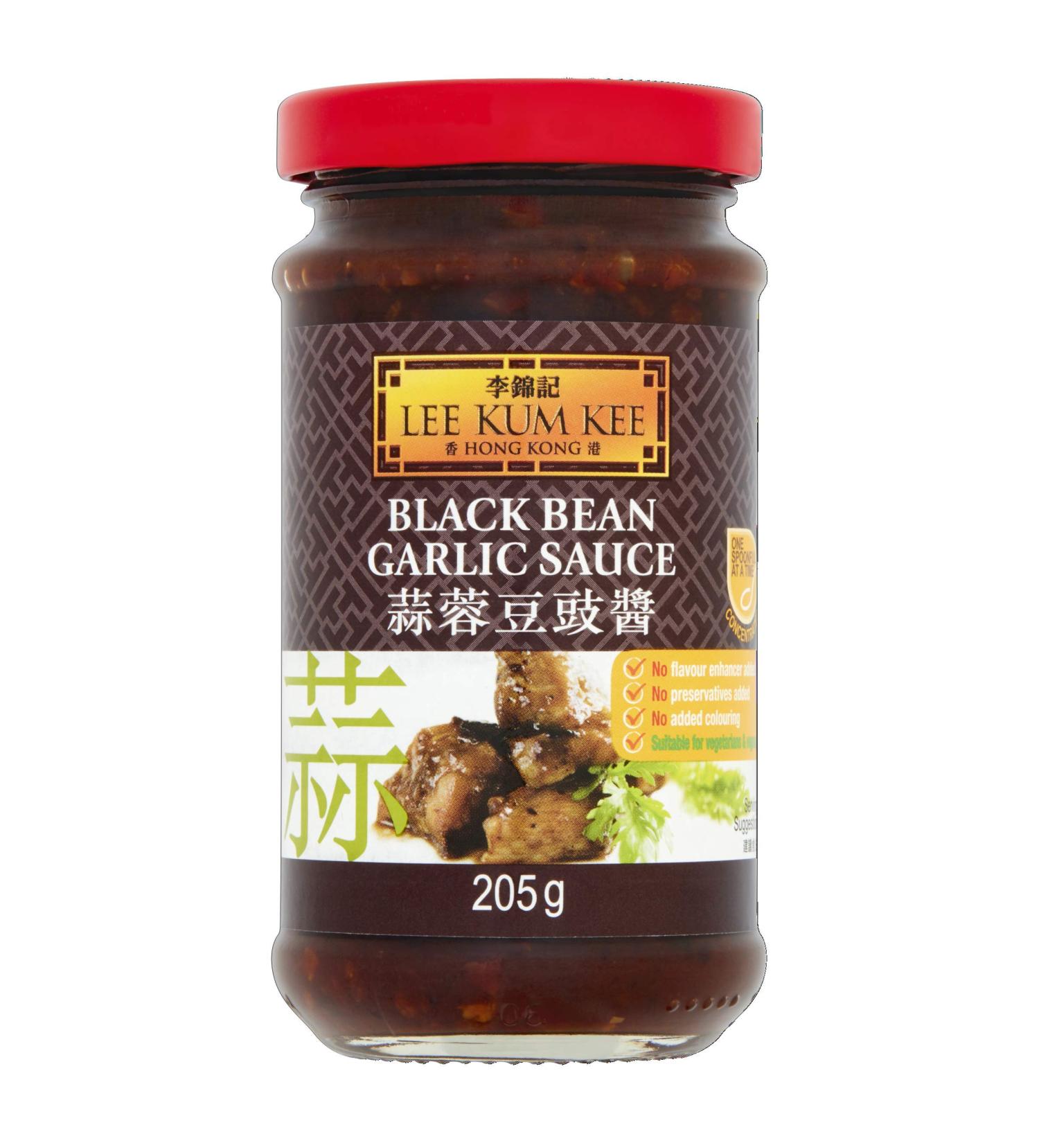 Lee Kum Kee Black Bean Garlic Sauce 205g - Authentic Chinese Recipe - Buy Online on SooperMarket.com
