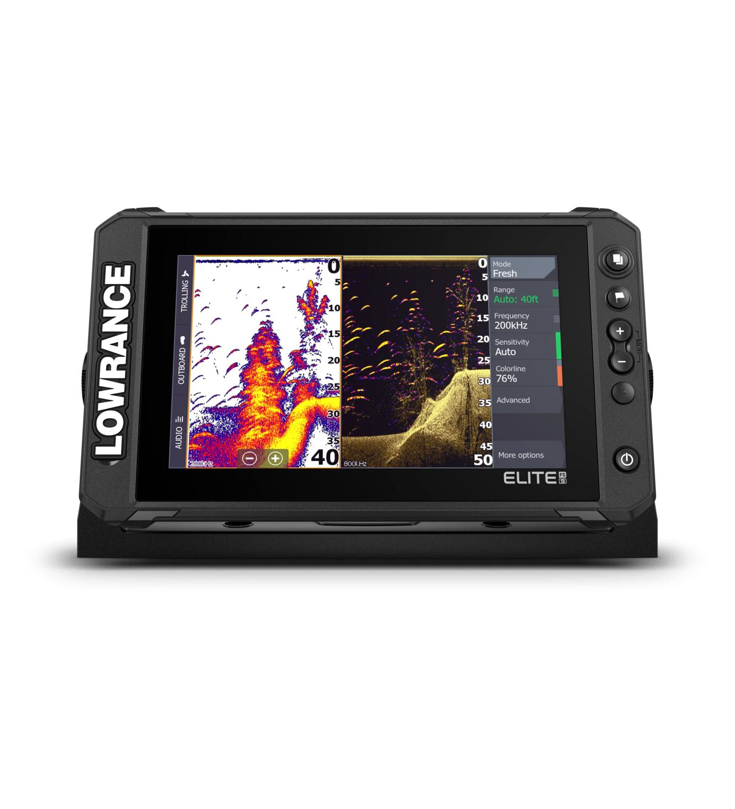 Lowrance Elite FS 9 Fish Finder with Active Imaging 3-in-1 Transducer | Preloaded C-MAP Contour+ Charts | 9 Inch Screen - Buy Online on SooperMarket.com