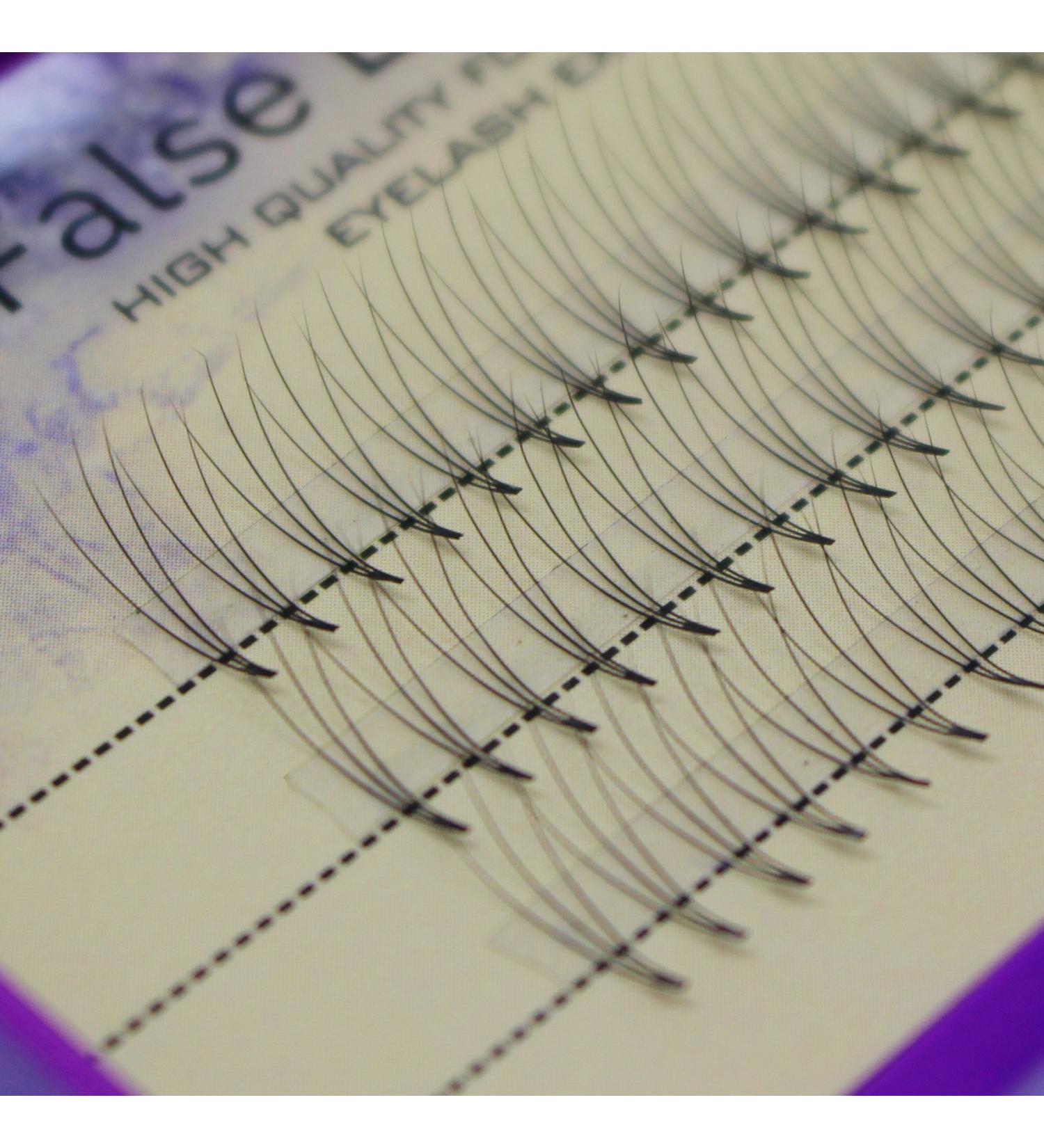 Scala 3 Roots Soft Black C Curl 0.07mm Individual Mink Eyelashes Cluster (9mm) - Buy Online on SooperMarket.com