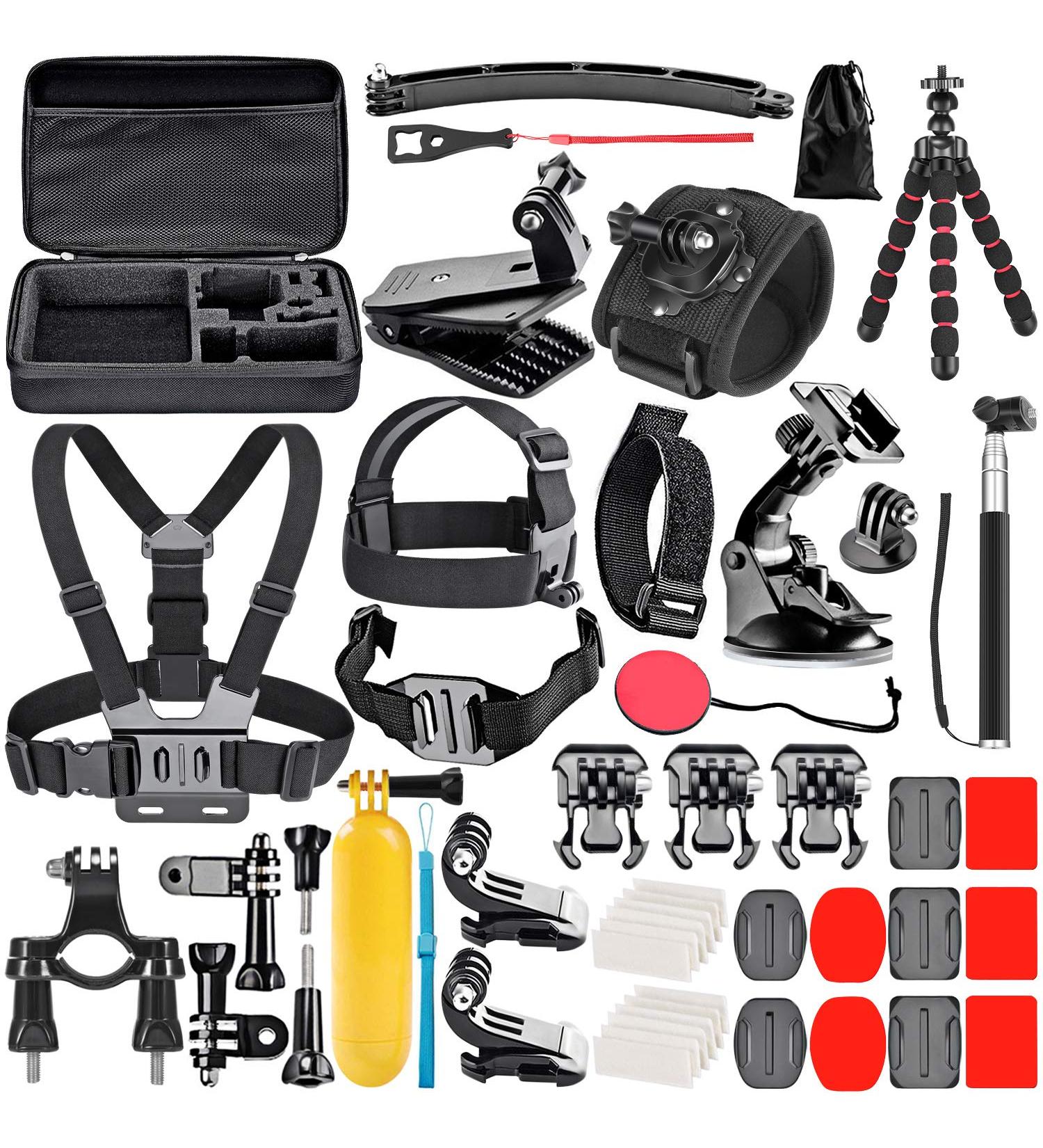 Neewer 50-in-1 Action Camera Accessory Kit for GoPro, DJI, Insta360 & More - Buy Online on SooperMarket.com