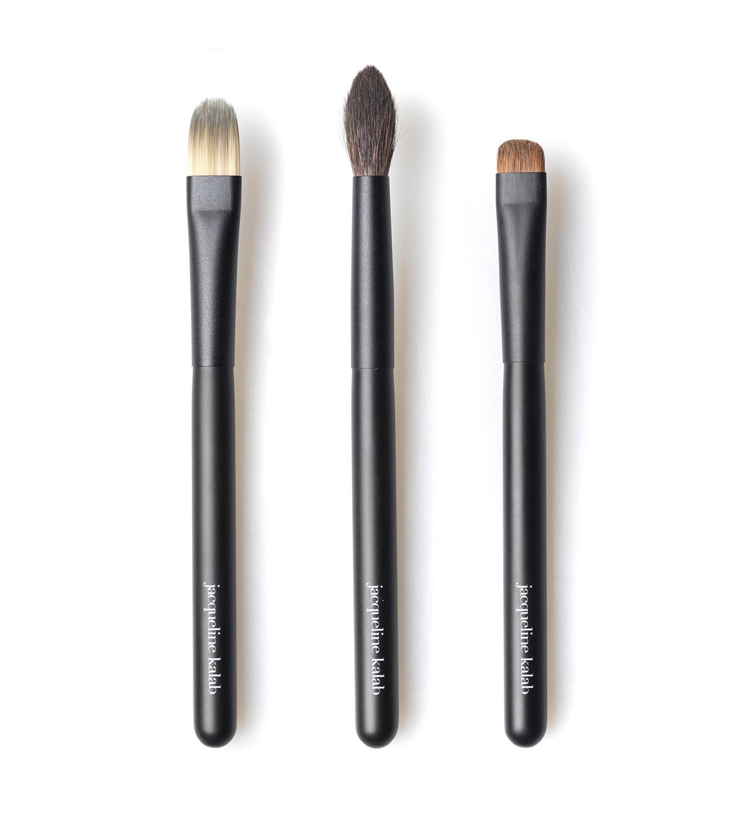 Shop The Perfect Eye Brush Set by Jacqueline Kalab - 4.9in Self-Makeup Brushes for Flawless Application | International Shipping Available - Buy Online on SooperMarket.com