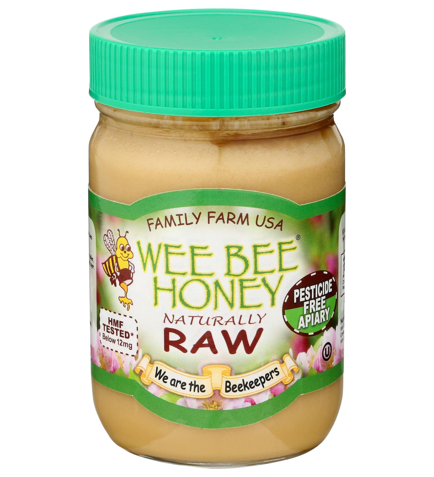 Wee Bee Naturally Raw Honey - 1 lb Pure & Organic Honey (Pack of 1) - Buy Online on SooperMarket.com