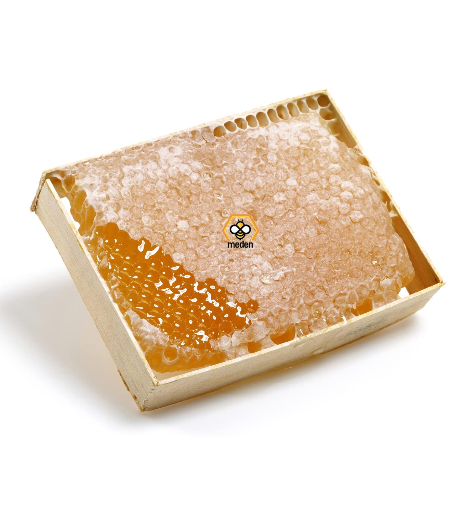 100% Natural Honeycomb Wildflowers Pure Raw Honey Comb (650 grams)