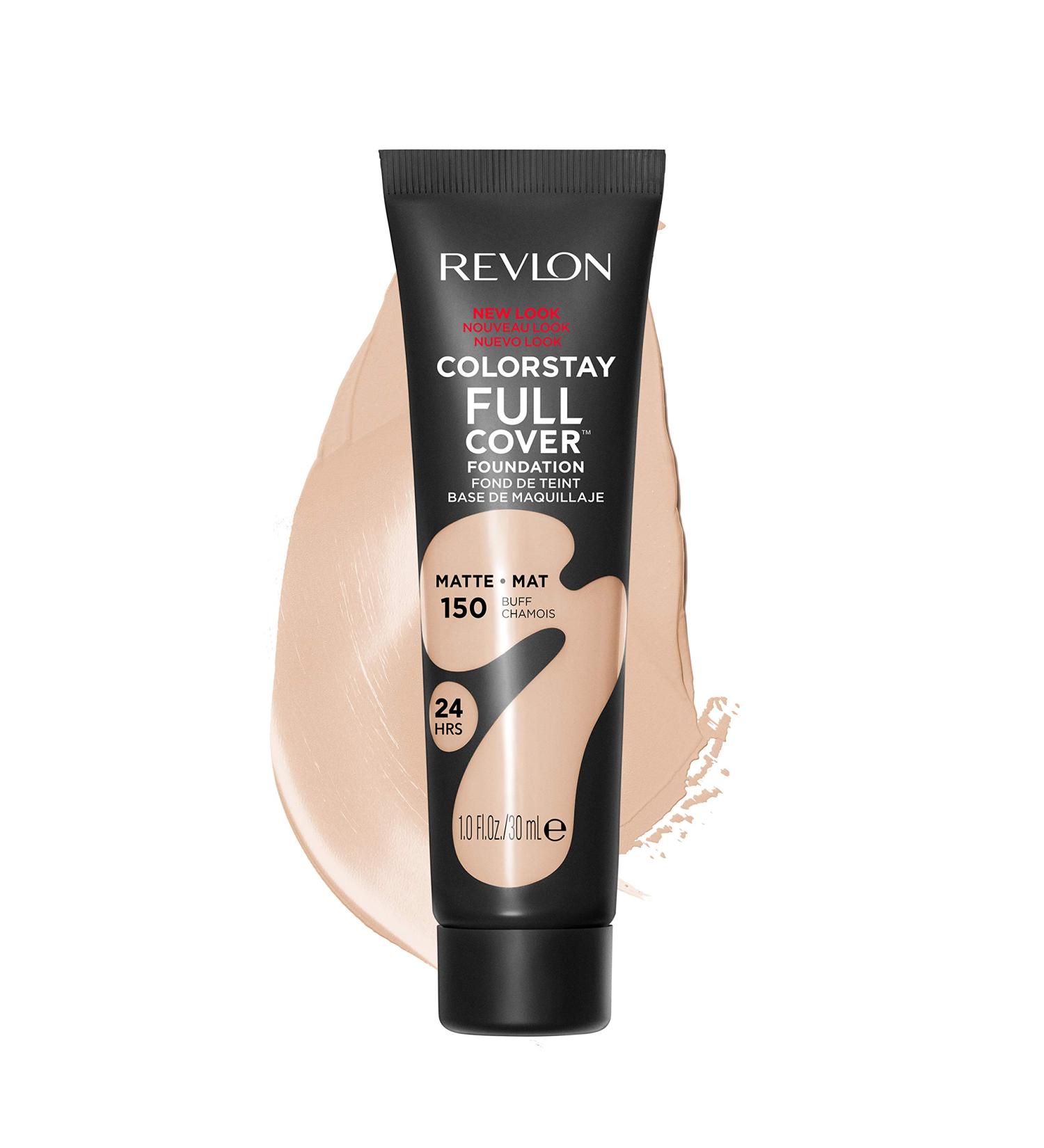 Revlon ColorStay Full Cover Longwear Matte Foundation - Buff (150) 1.0 oz - Buy Online on SooperMarket.com