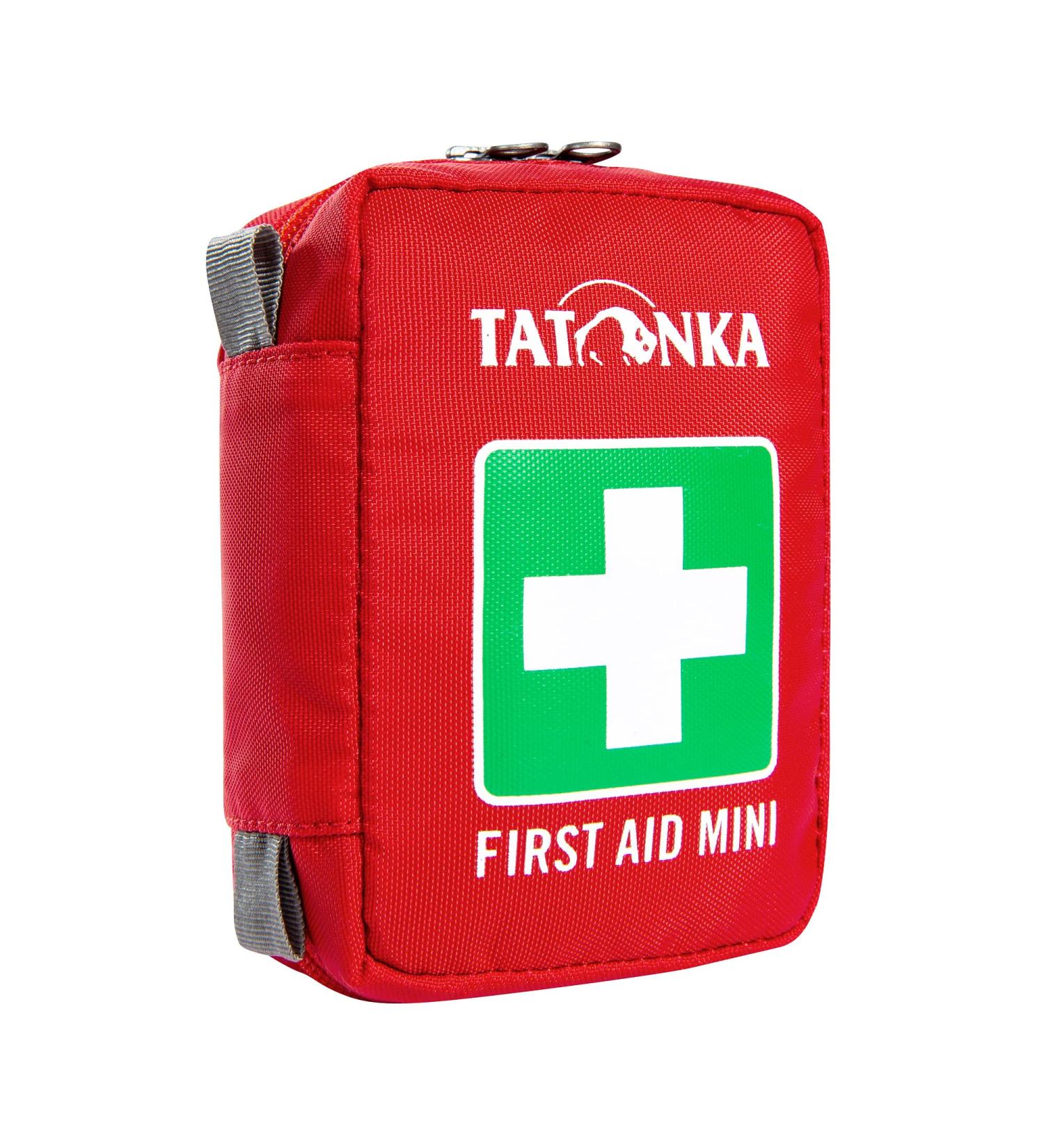 Tatonka First Aid Mini Set | Complete Outdoor First Aid Kit with Tick Pliers | Compact 10x7x4 cm - Ideal for Hiking Cycling & Travel - Buy Online on SooperMarket.com