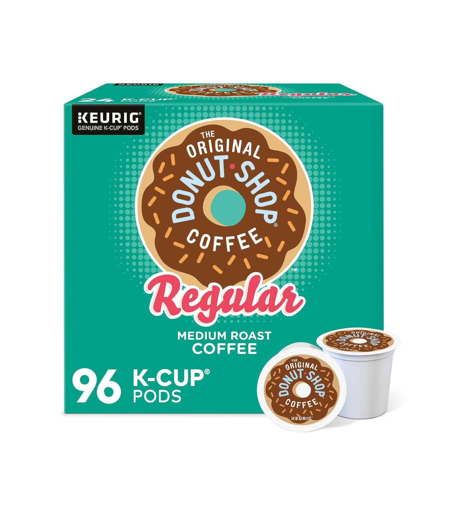 The Original Donut Shop Regular K-Cup 96 Count - Buy Online on SooperMarket.com