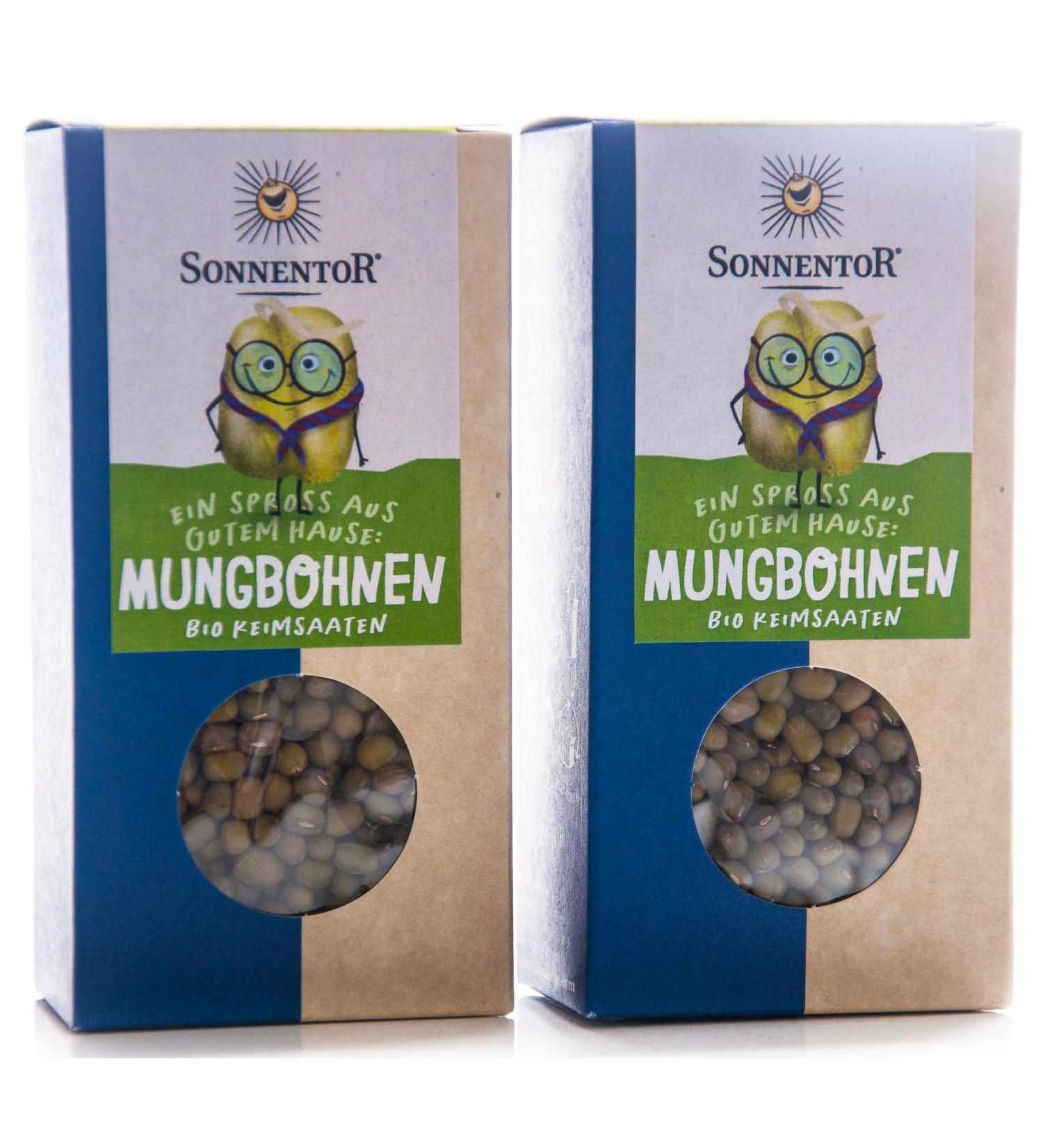 Sonnentor Organic Mung Beans - 240g (Pack of 2) | Premium Vegan Protein | International Shipping Available - Buy Online on SooperMarket.com