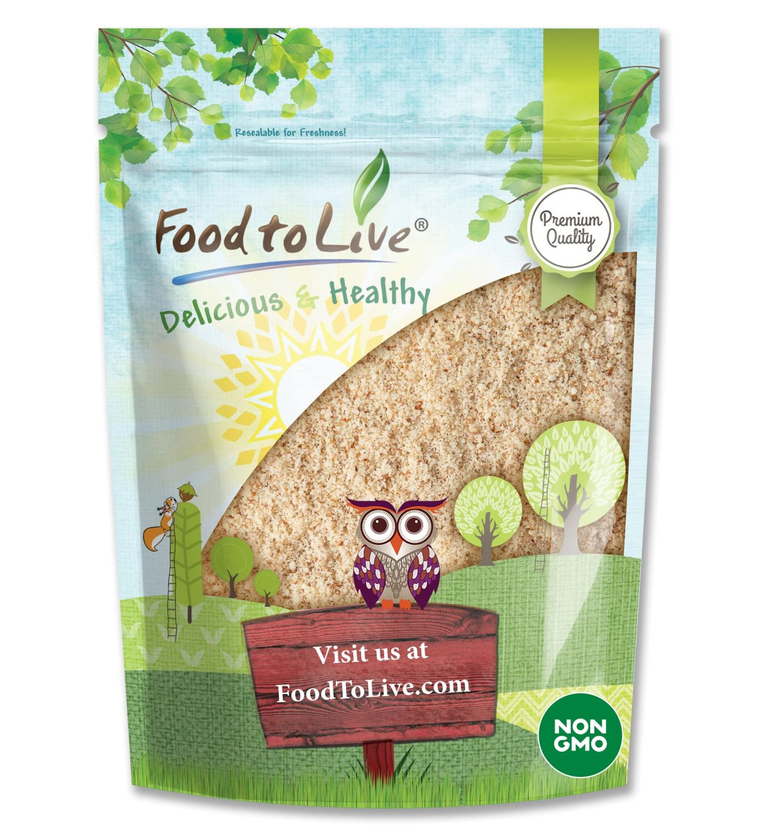 California Unblanched Almond Flour 1.5 lbs - Non-GMO, Natural Meal | Raw, Kosher, Vegan | Keto, Paleo Friendly - Buy Online on SooperMarket.com