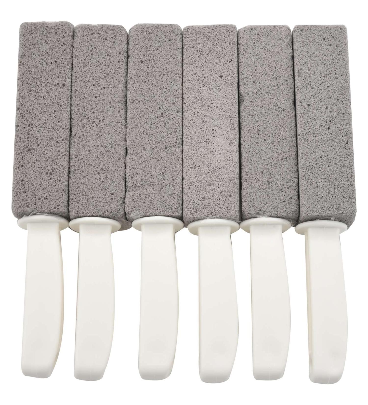 Peowuieu Toilet Bowl Pumice Stone with for Toilets Cleaning Water Ring Remover Pack of 6 - Buy Online on SooperMarket.com