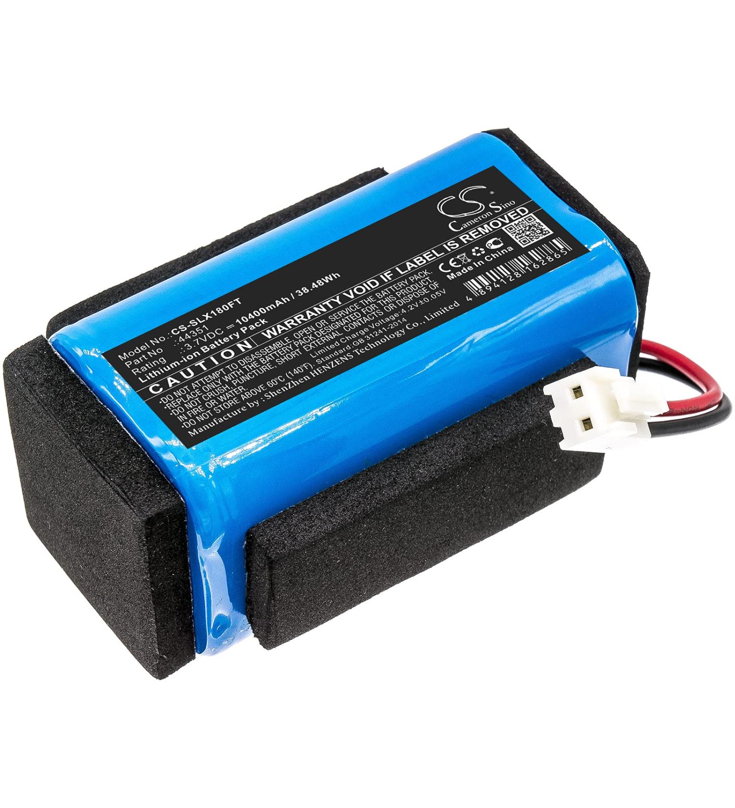 FITHOOD Battery Replacement for Streamlight Vulcan 180 (10400mAh/3.7V) | International Shipping Available - Buy Online on SooperMarket.com
