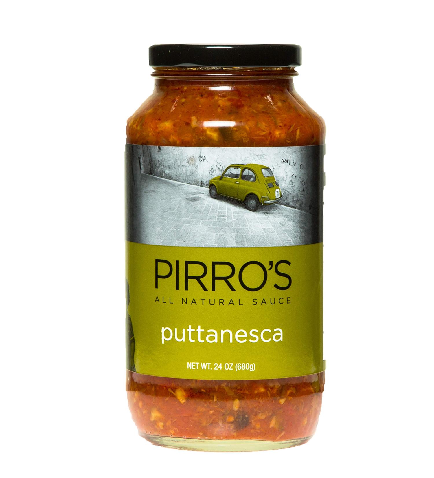 Pirro's All-Natural Puttanesca Pasta Sauce - Gluten-Free, No Processed Sugar (1.5 lb) - Buy Online on SooperMarket.com