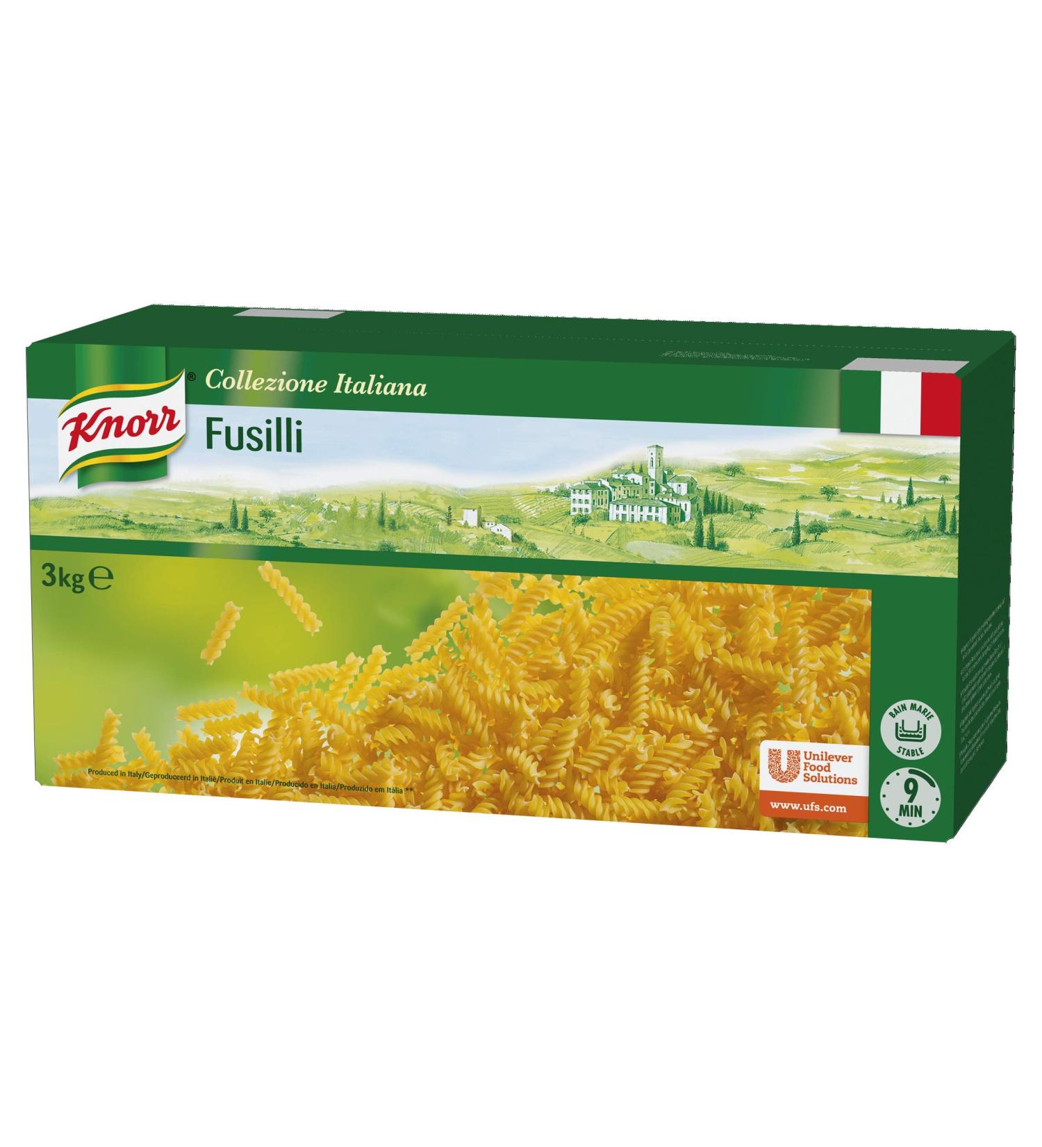 Knorr Collezione Italiana Pasta Fusilli Spirals 3 kg