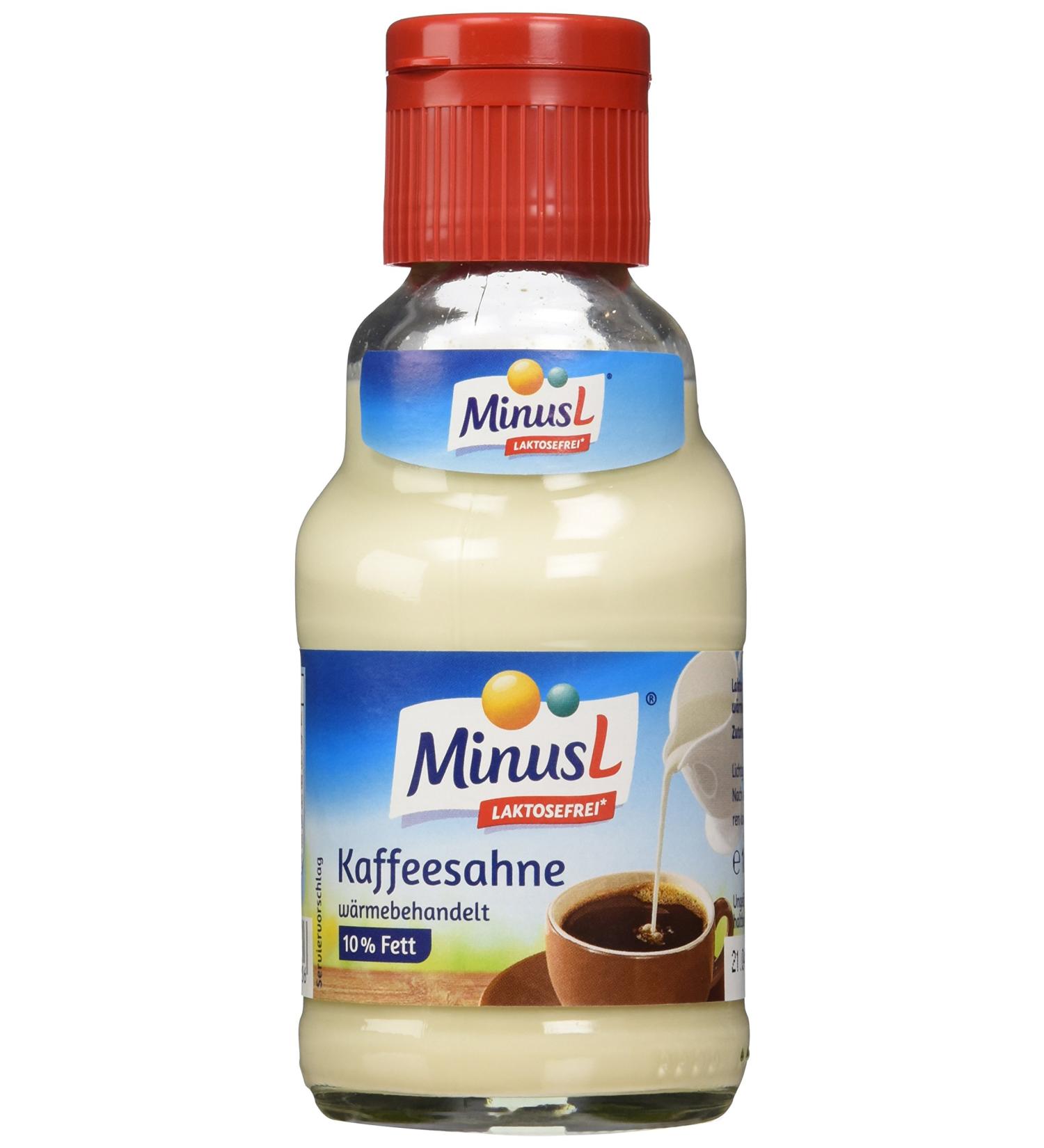 Minus L Coffee Cream 10% - Pack of 20 (20 x 165g) | International Shipping Available - Buy Online on SooperMarket.com