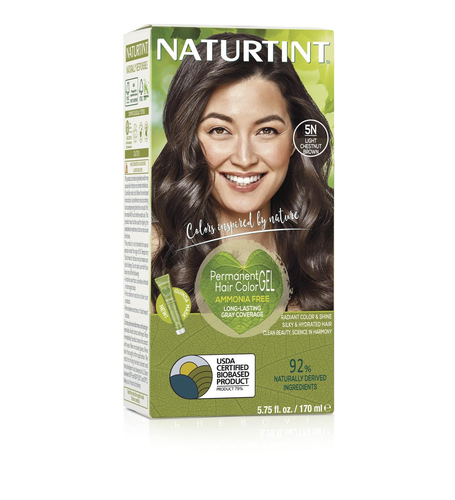 Naturtint Permanent Hair Colorant - Light Chestnut Brown 5.6 oz | Best International Shipping Available - Buy Online on SooperMarket.com