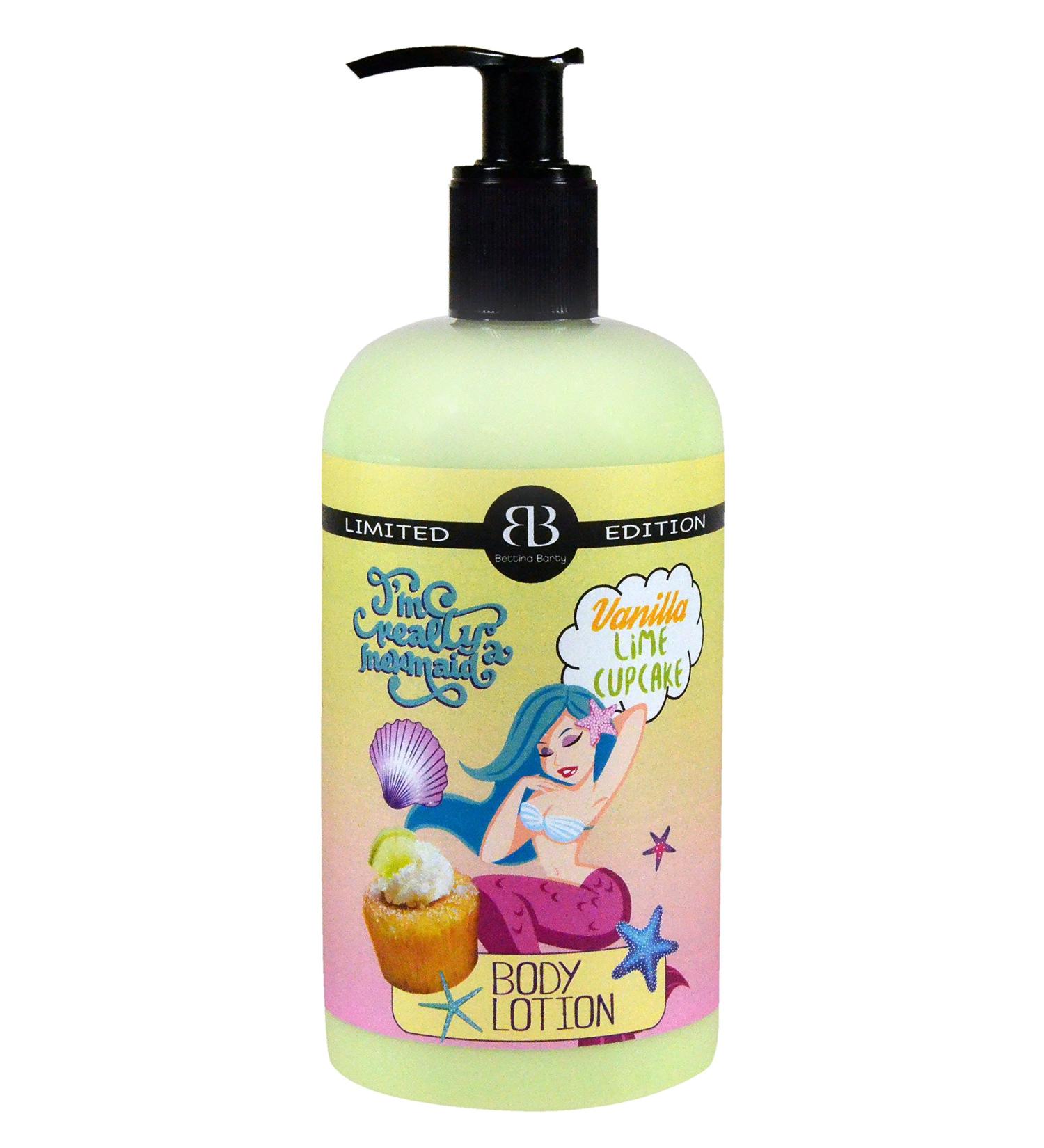 Bettina Barty Mermaid Vanilla Lime Cupcake Hand & Body Lotion 1 pack (1 x 500 ml)